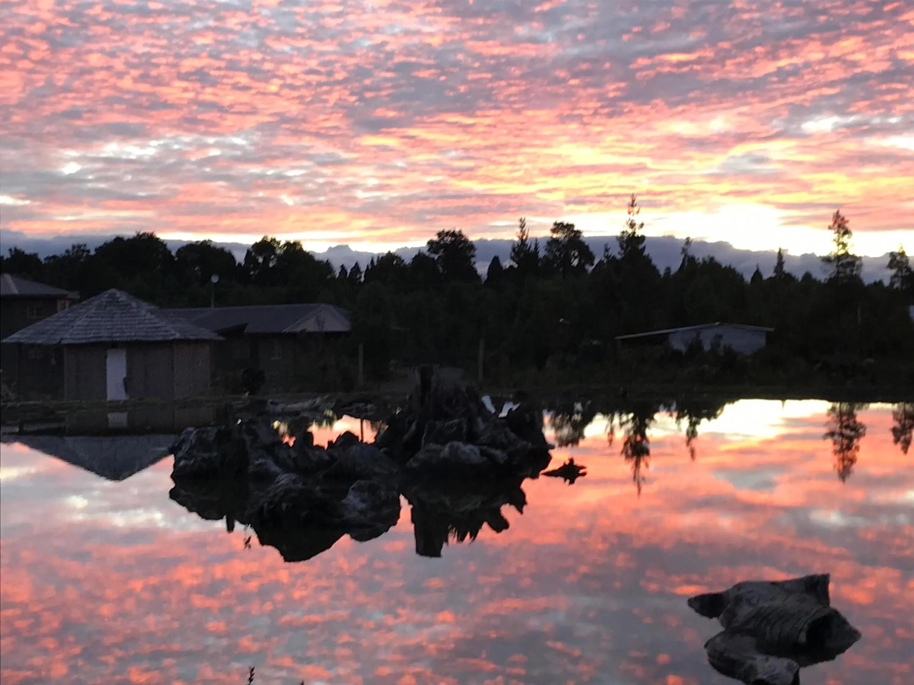 Sunset in Parque la Pajarera
