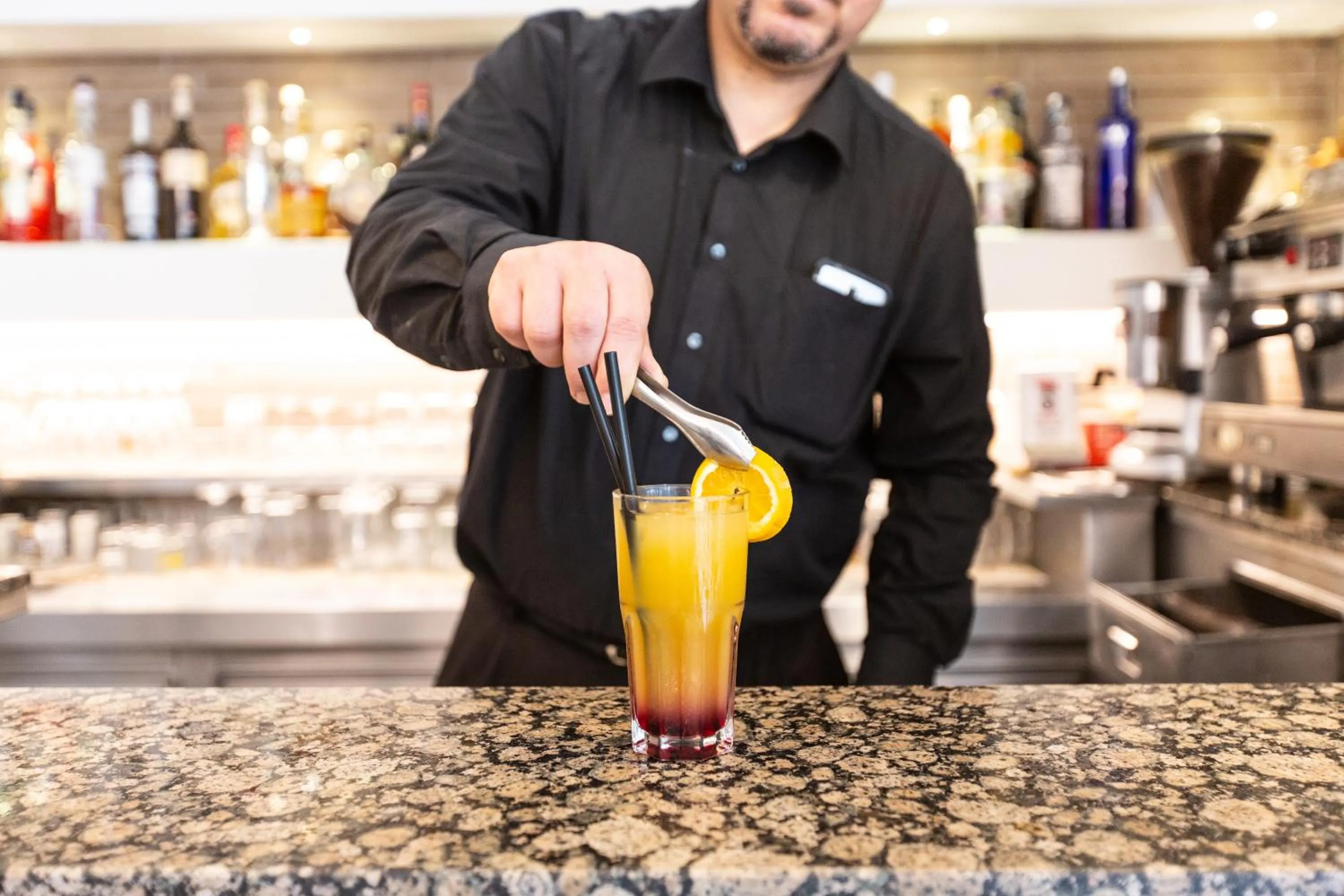 Lounge or bar in Hotel Eiffel
