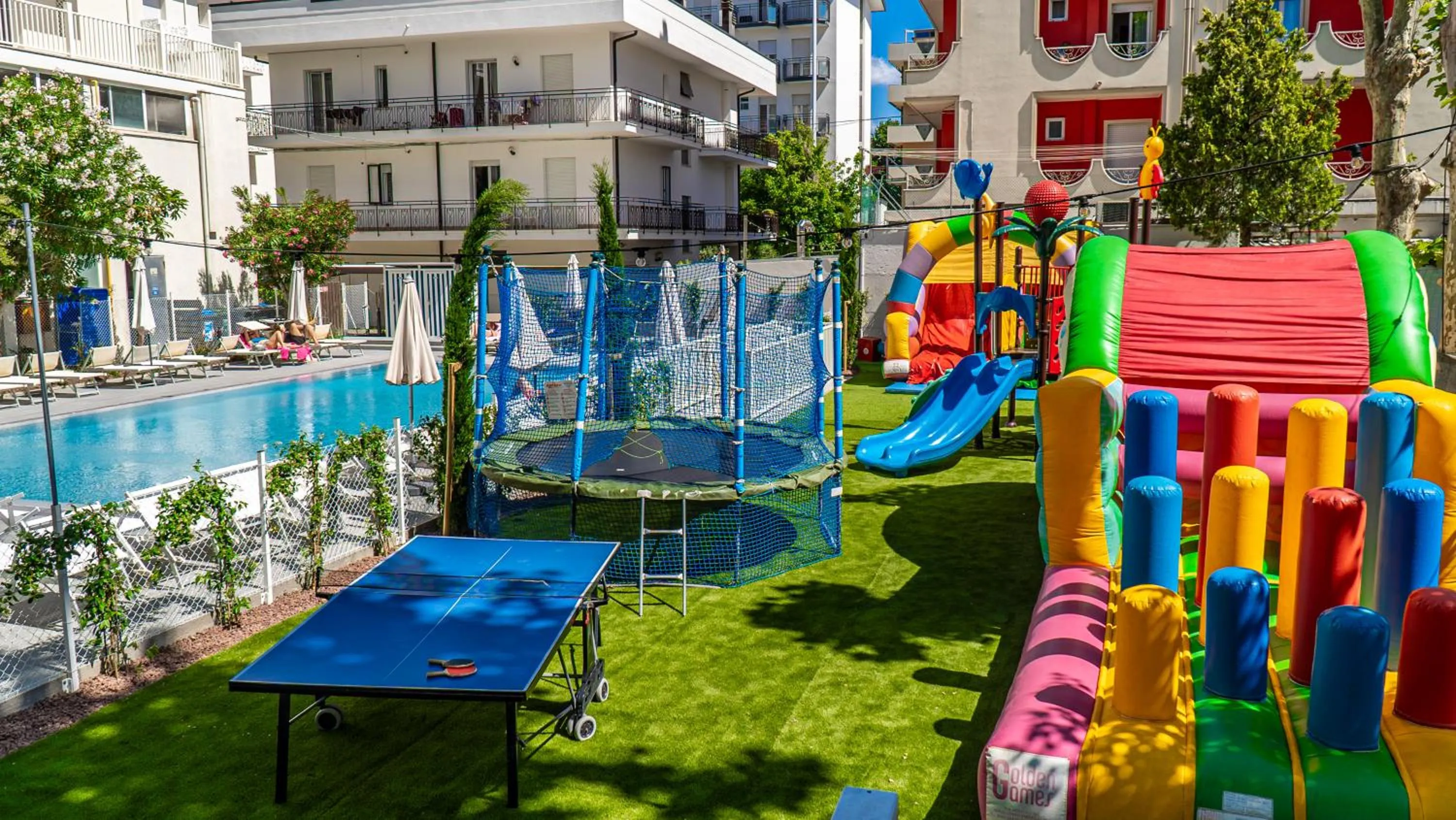 Children play ground in Hotel Eiffel
