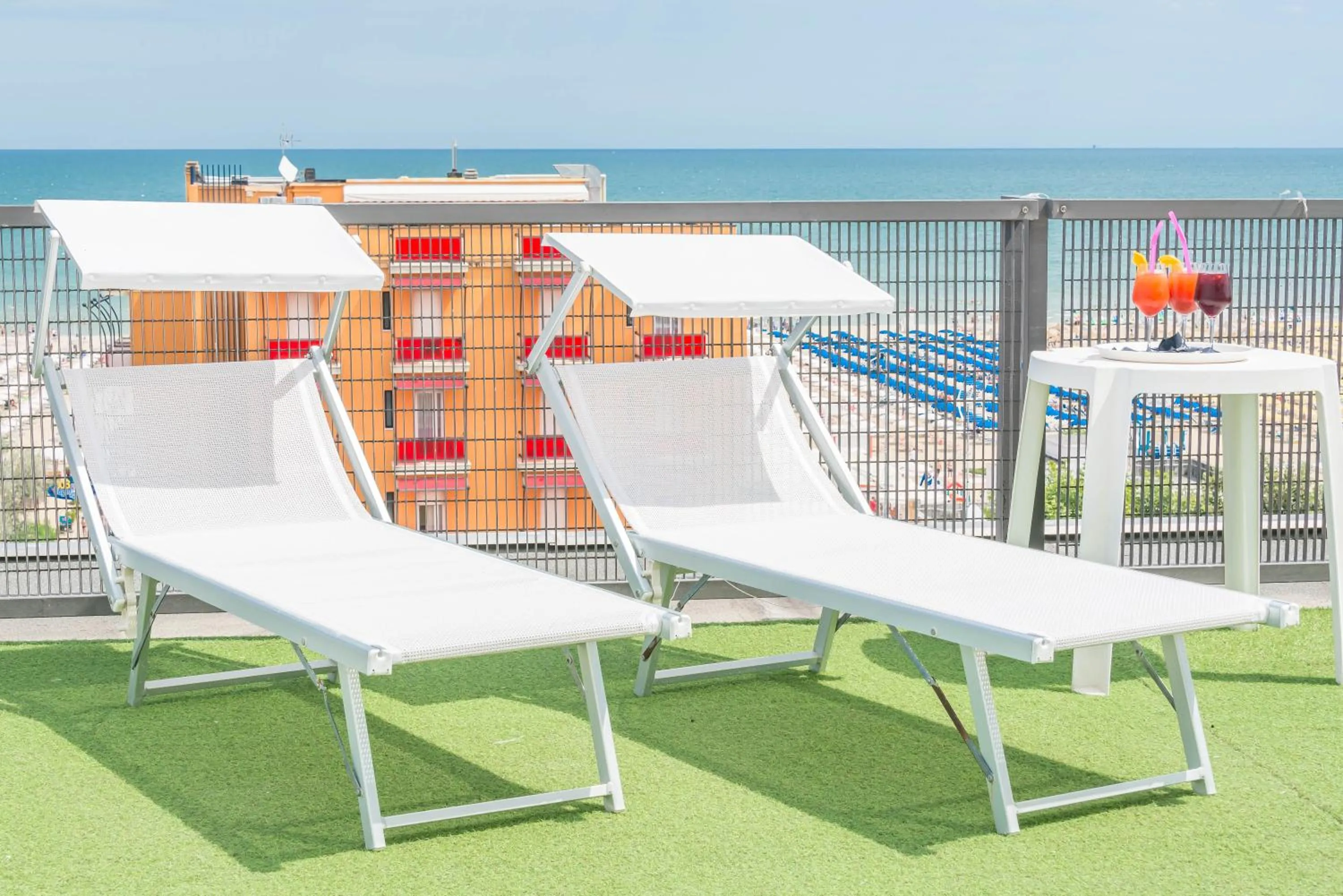 Balcony/Terrace in Hotel Eiffel
