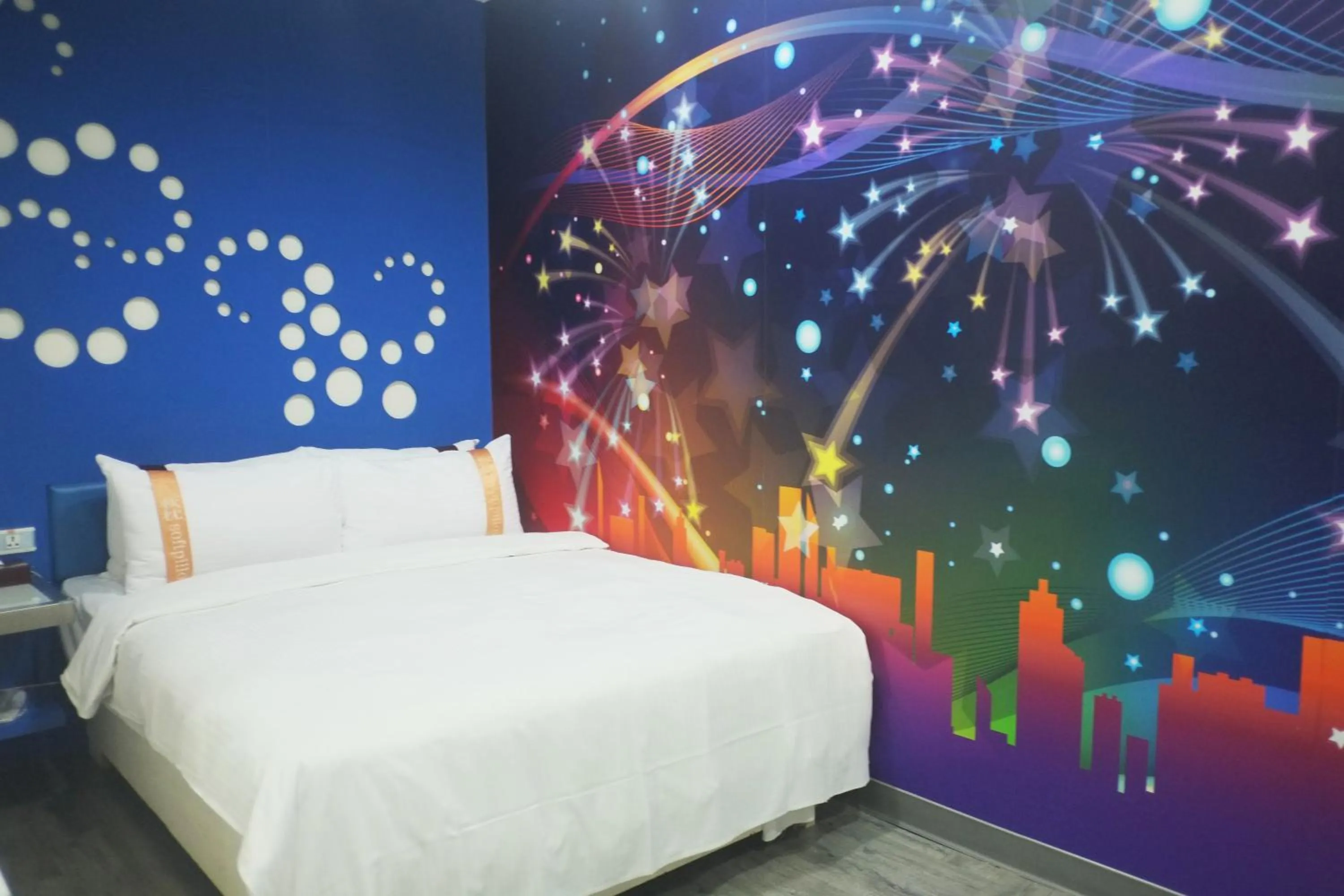 Bed in 柜富賓王旅店-台北館 Giant Rich King Plaza Hotel