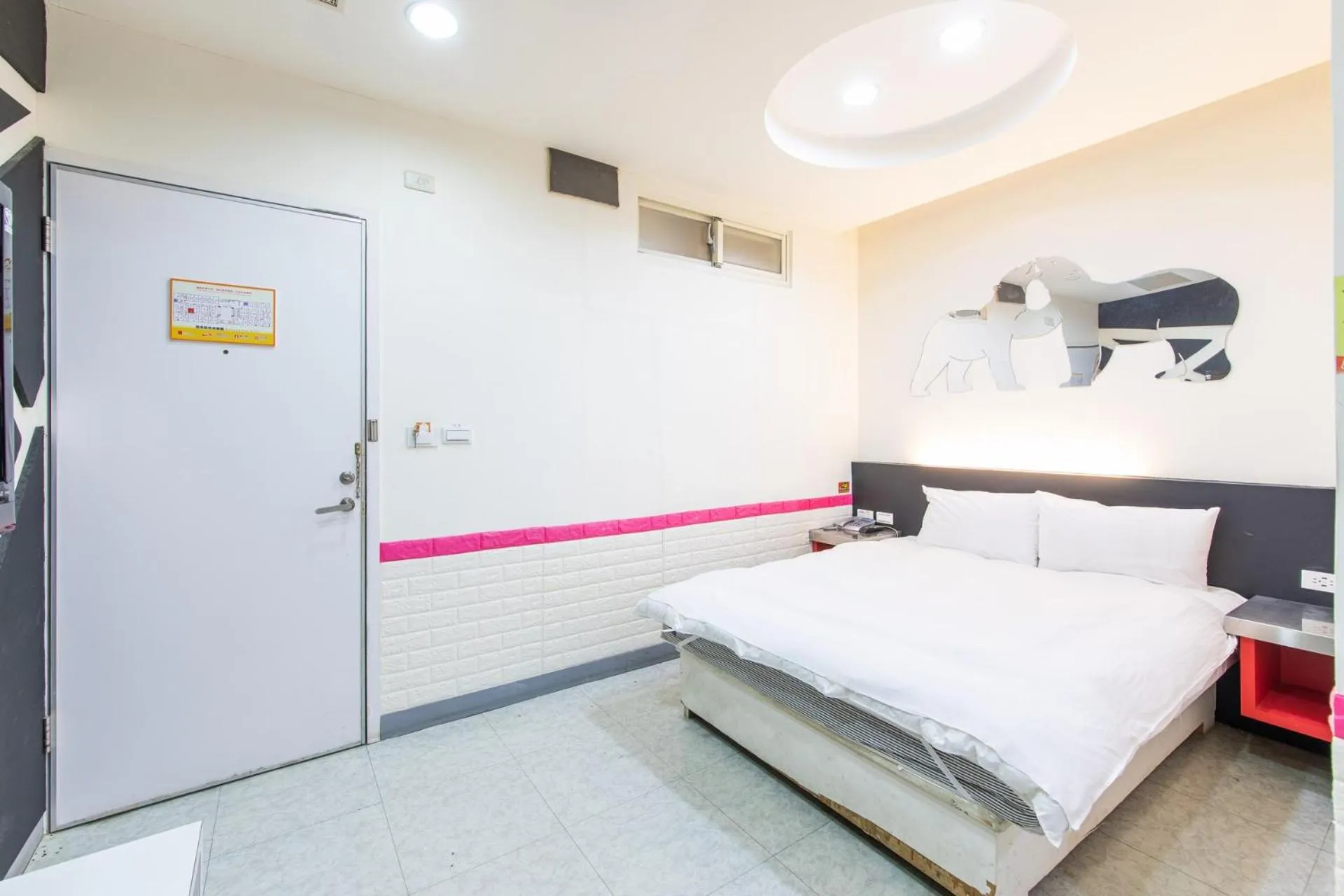 Bed in 柜富賓王旅店-台北館 Giant Rich King Plaza Hotel