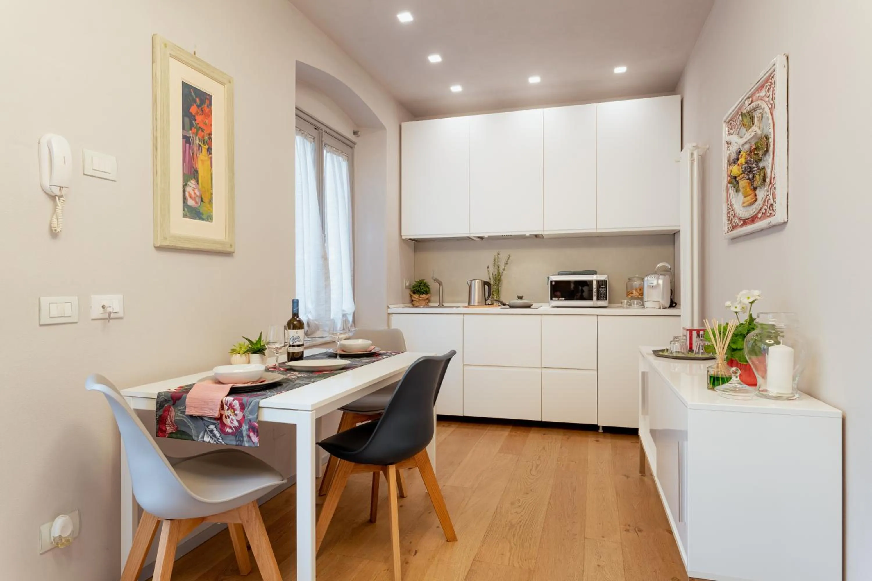 Dining area in Il Cortile di Elisa & our flats
