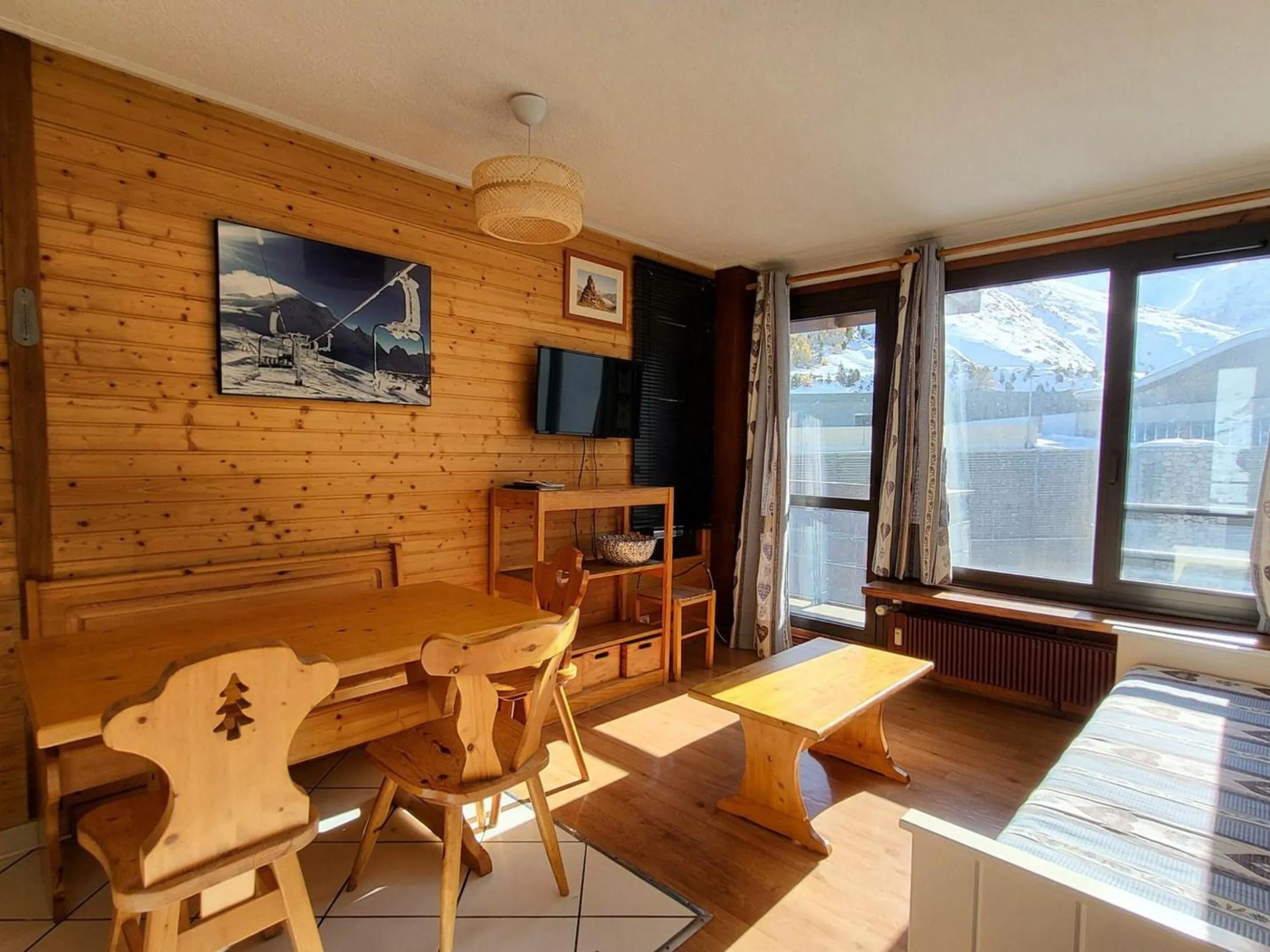 Appartement 2 pièces, vue montagne à Tignes - FR-1-449-170
