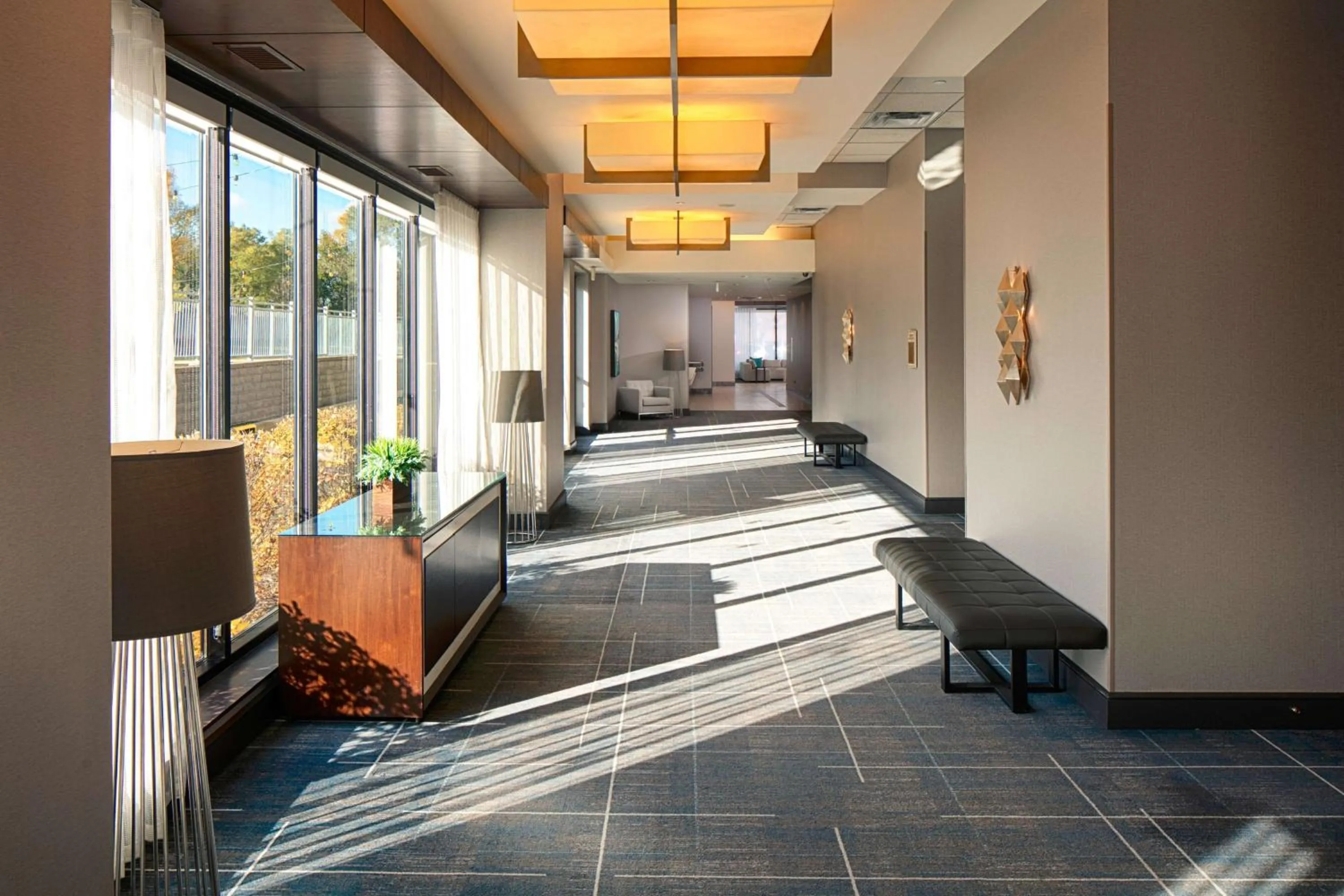 Lobby or reception in Hilton Minneapolis Bloomington