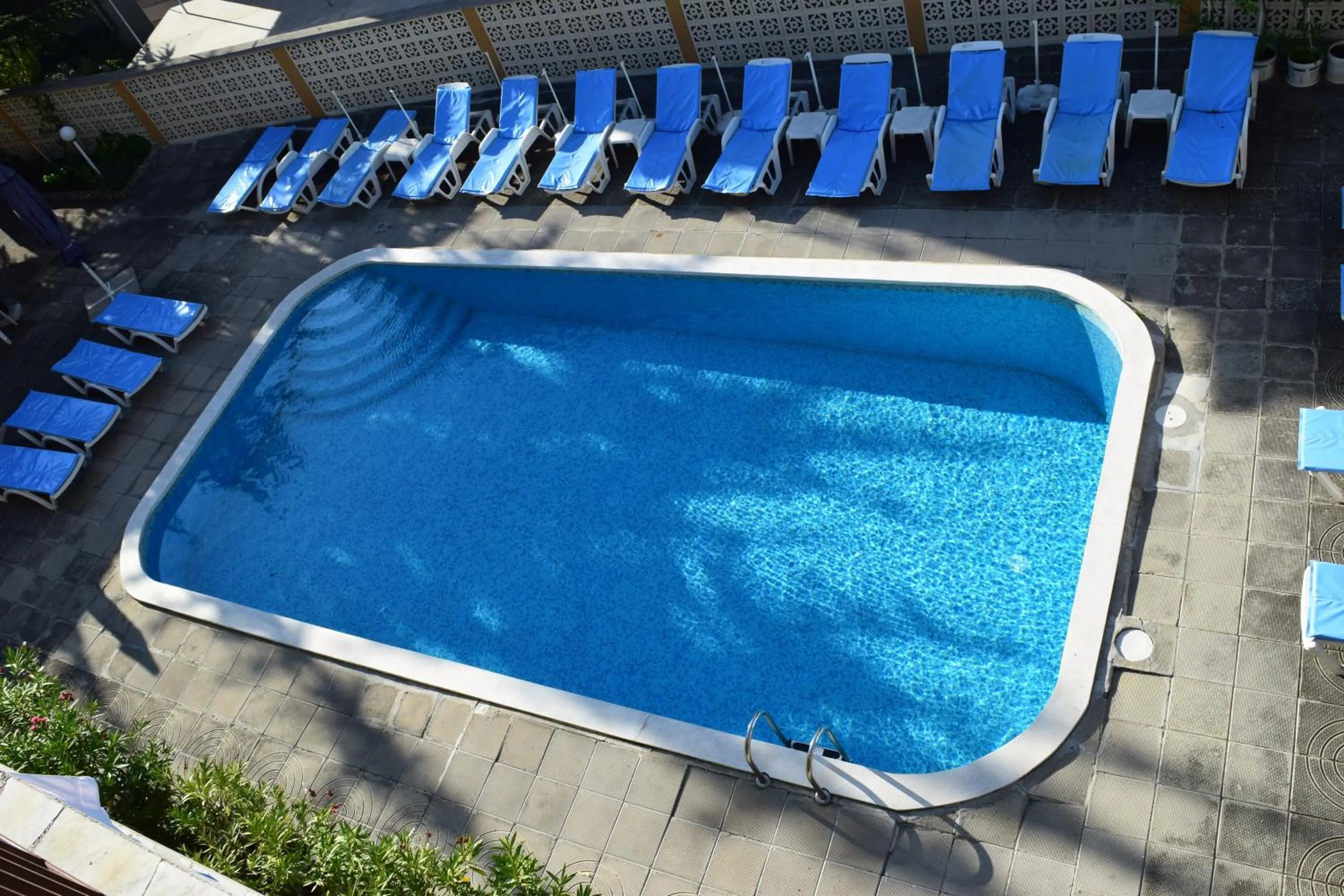 Patio in Family Hotel Chris