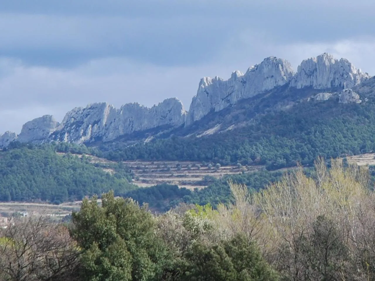 Mountain view in Mas des Armouriers