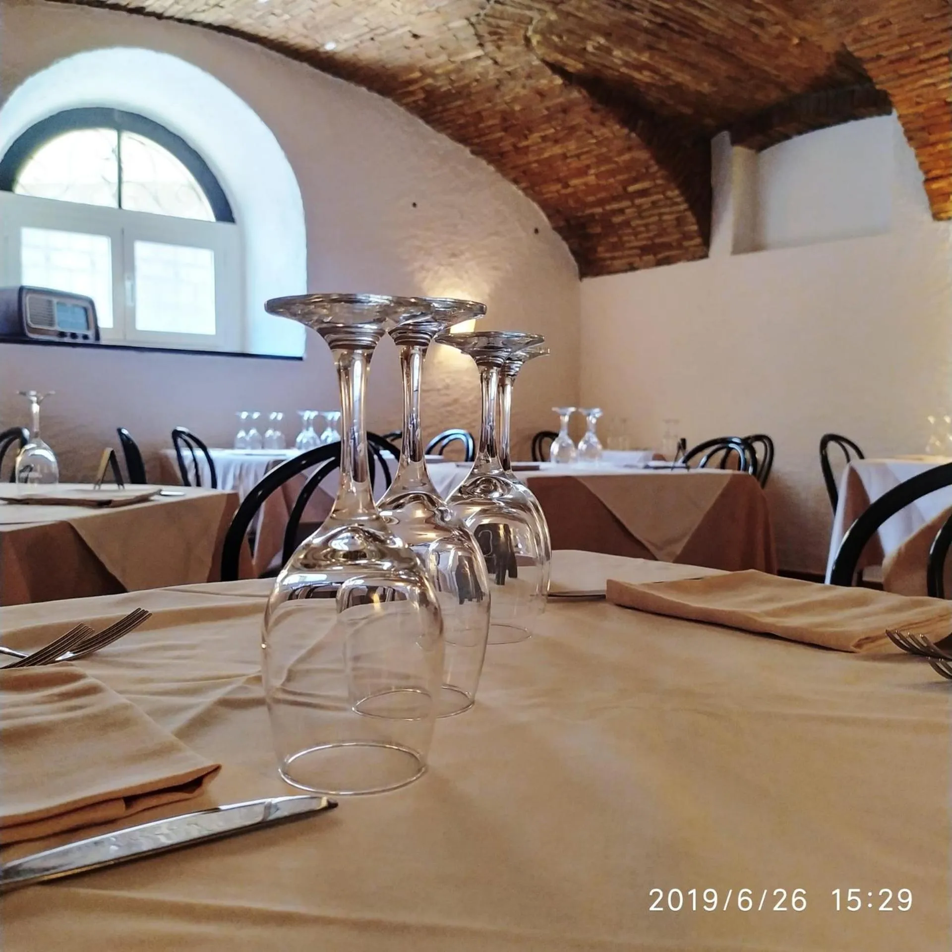 Dining area in Il torchio antico