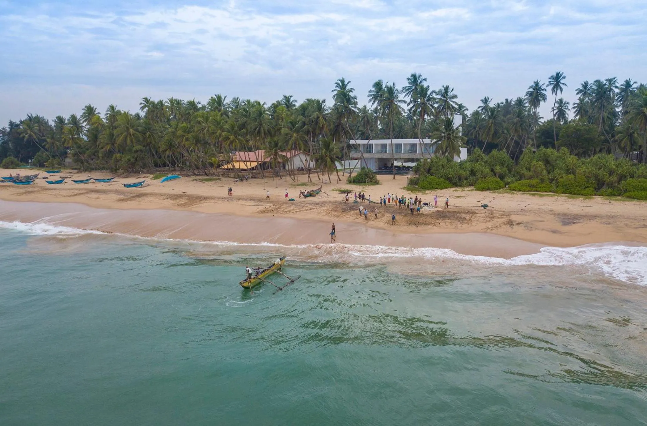 Bird's eye view in Serendivi Resort Villa
