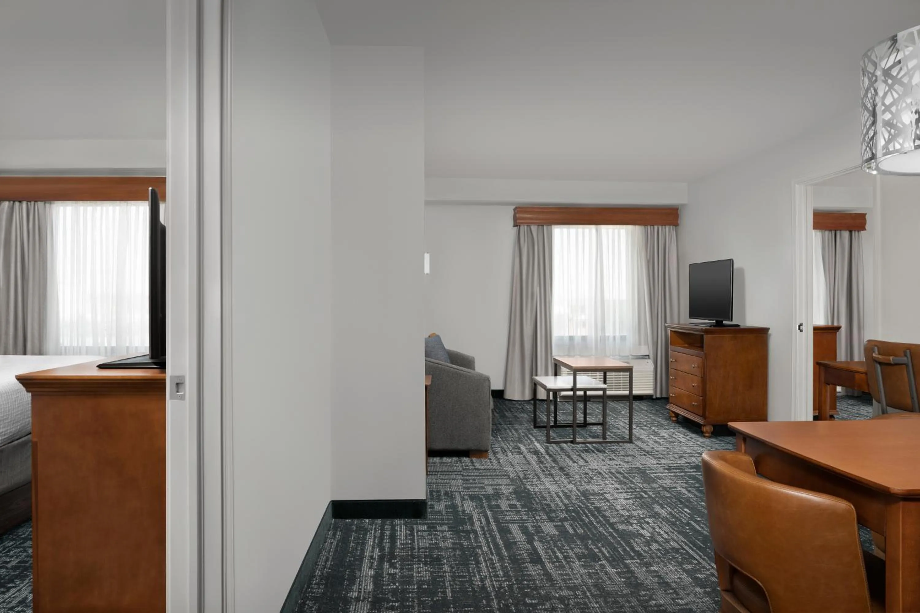 Living room in Homewood Suites by Hilton Omaha - Downtown