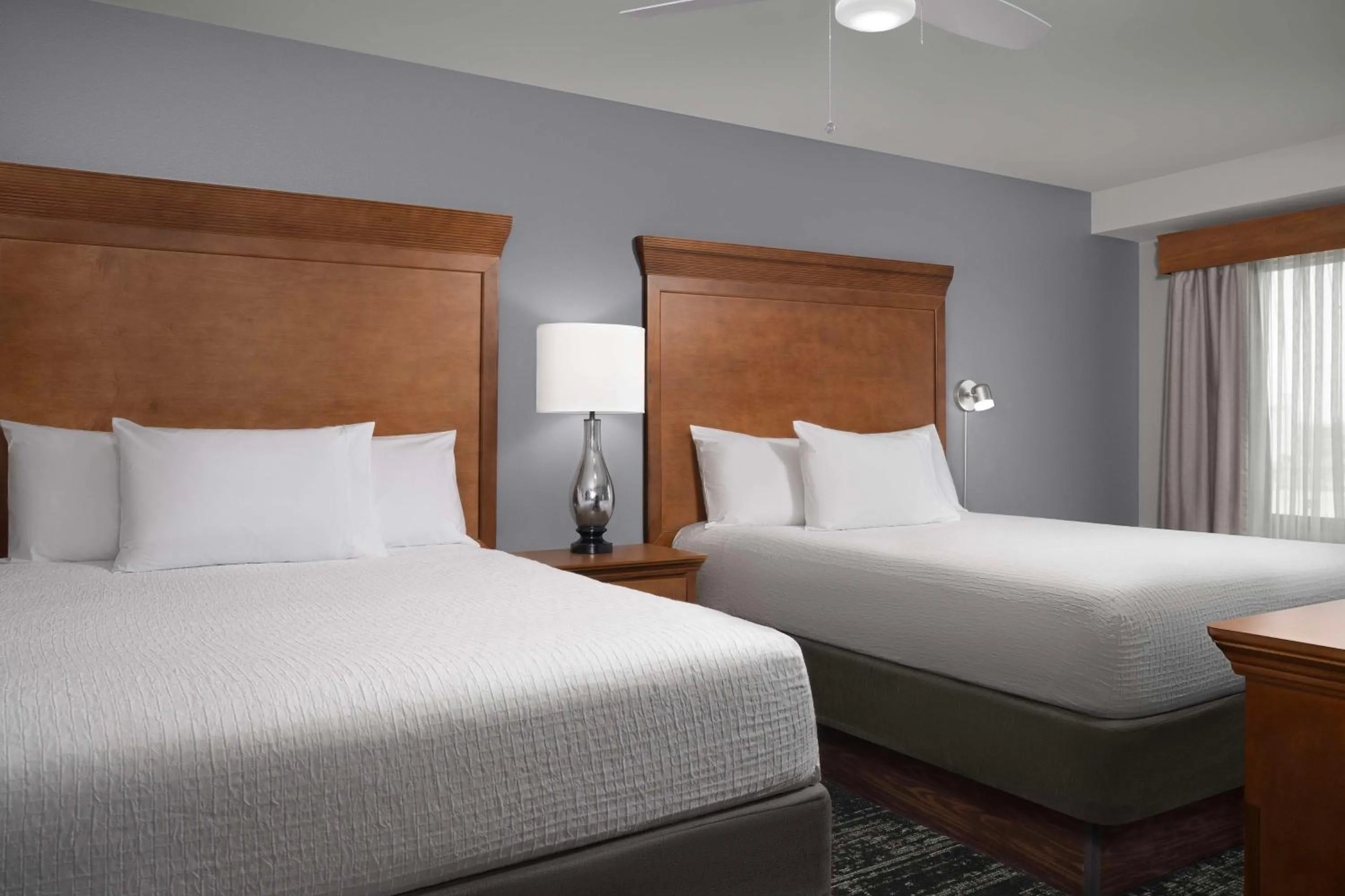 Bed in Homewood Suites by Hilton Omaha - Downtown