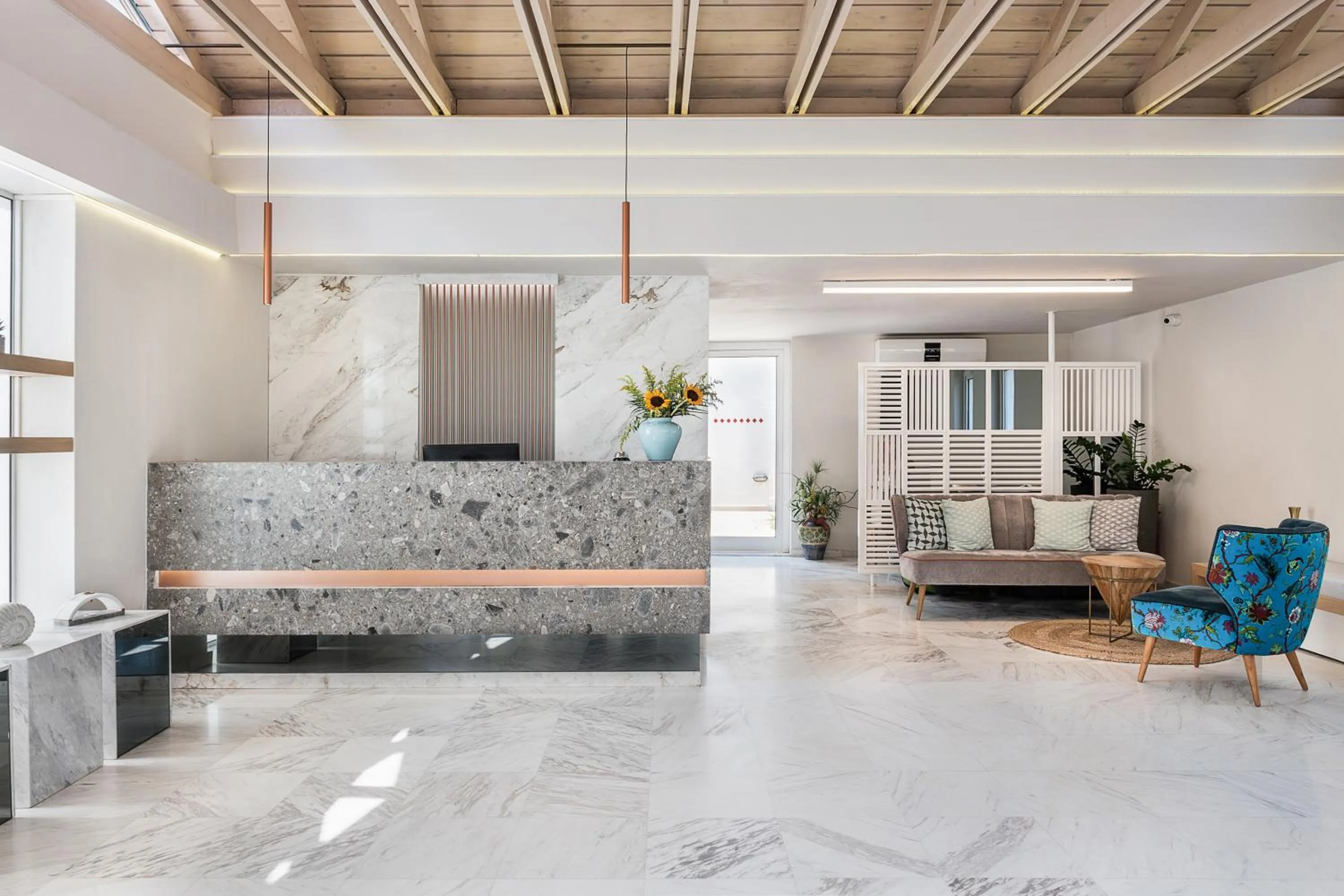 Lobby or reception in Forum Suites