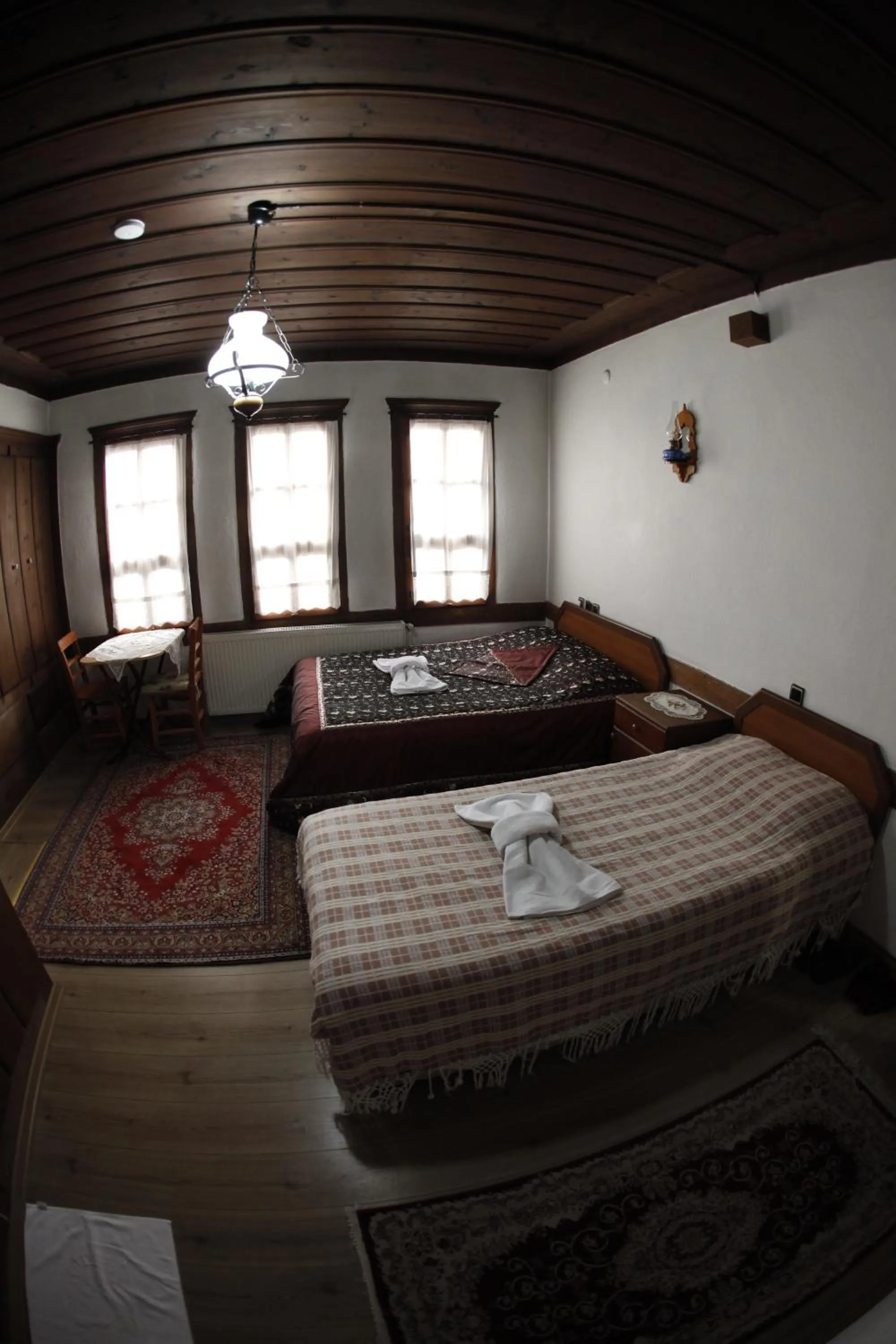 Bed in Arifbey Konak Hotel