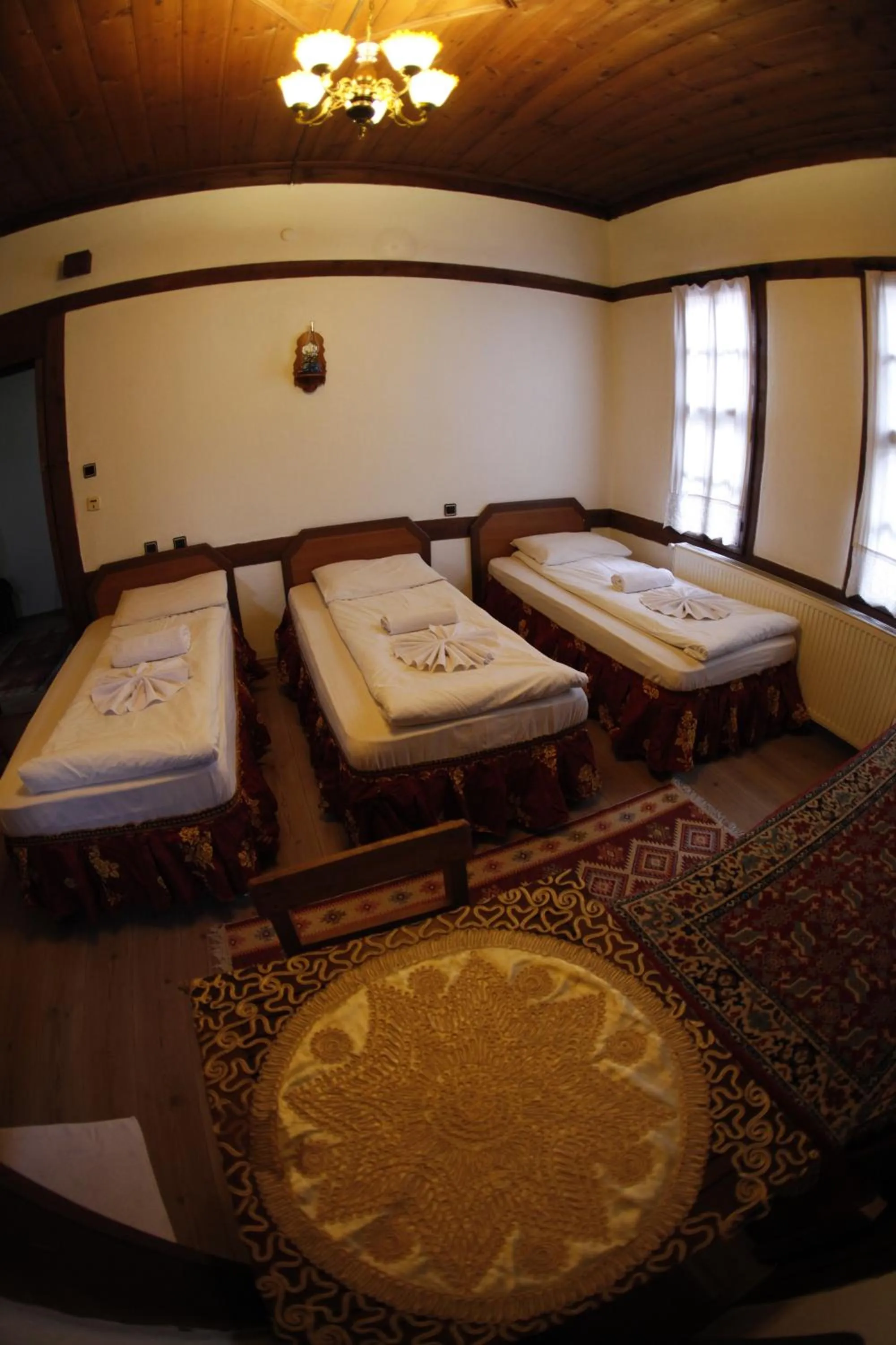 Bed in Arifbey Konak Hotel