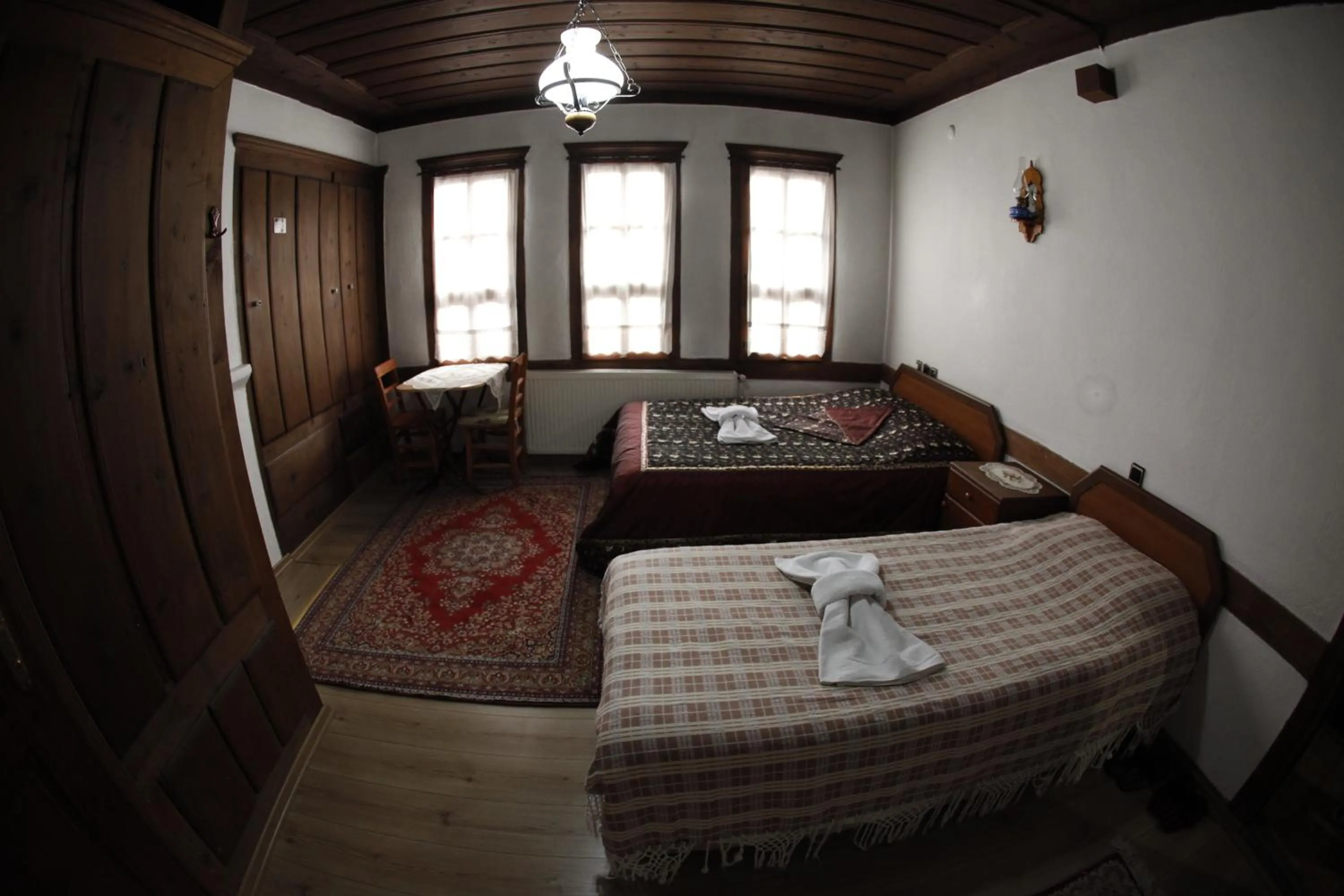 Bed in Arifbey Konak Hotel