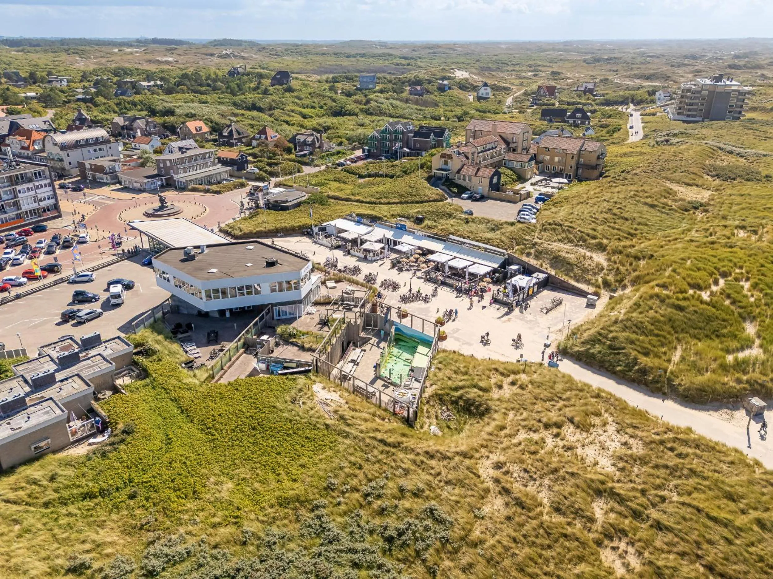 Bird's eye view in Neptunus Appartementen