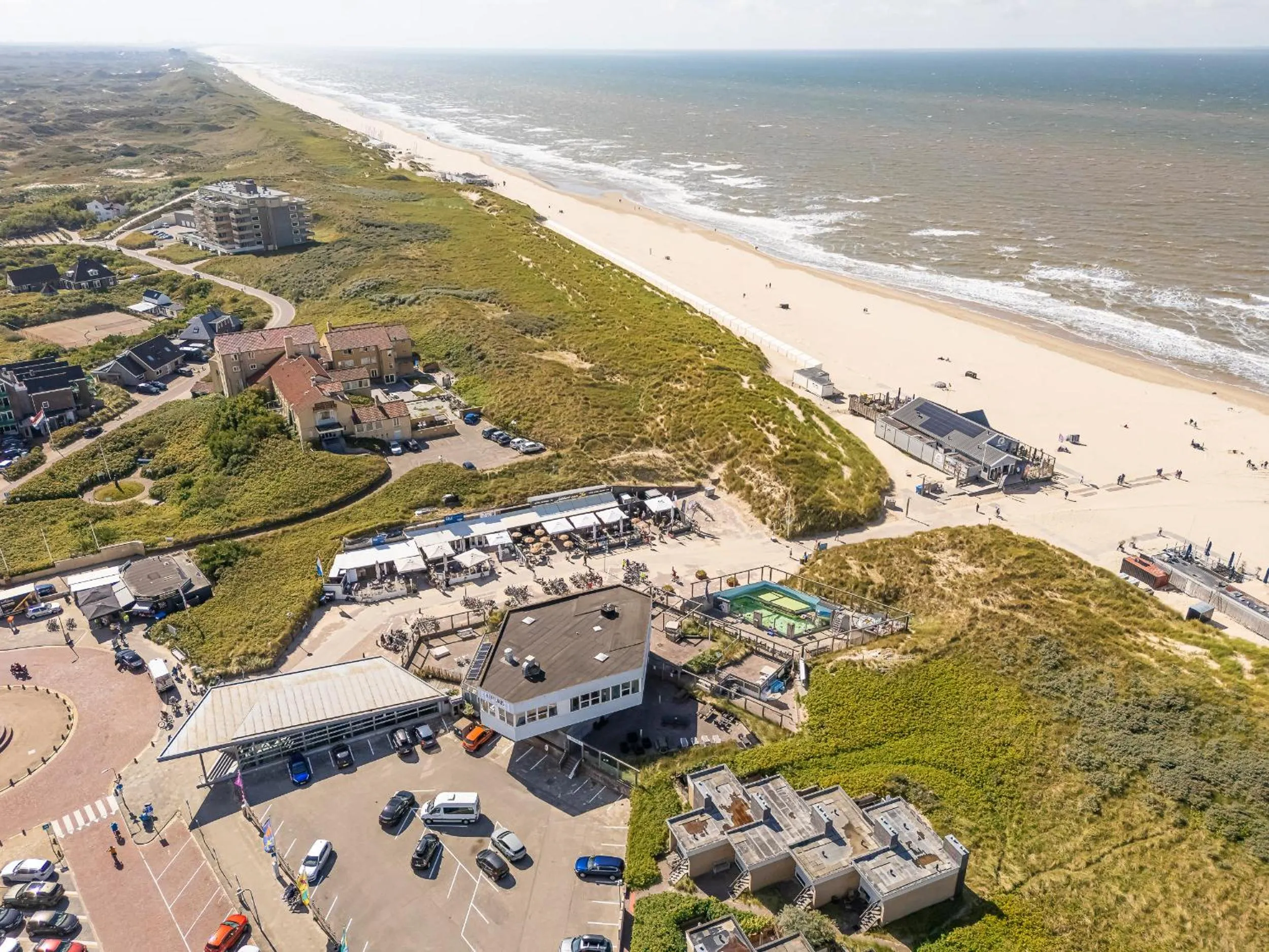 Bird's eye view in Neptunus Appartementen