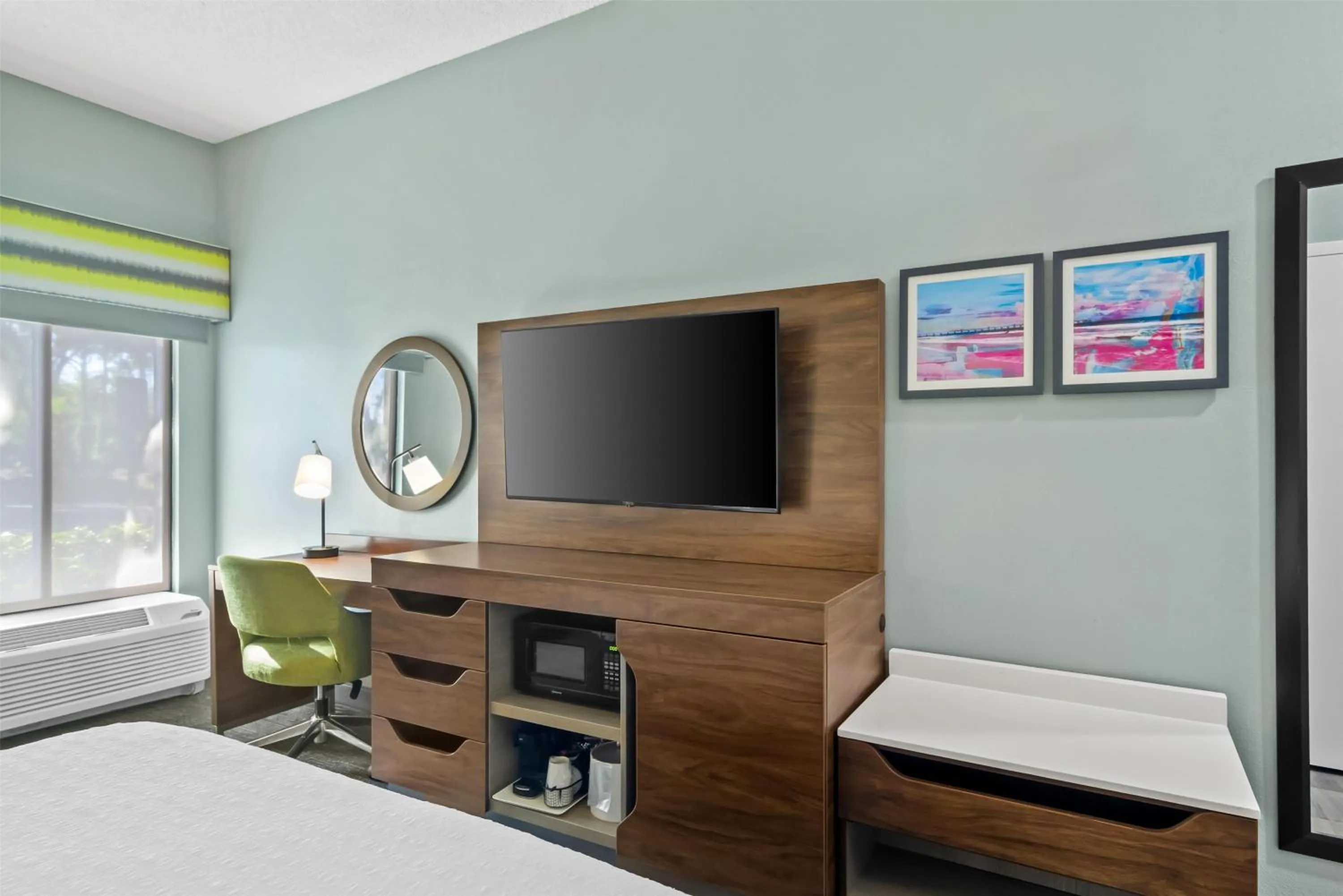 Bedroom, Bed in Hampton Inn Jacksonville Ponte Vedra