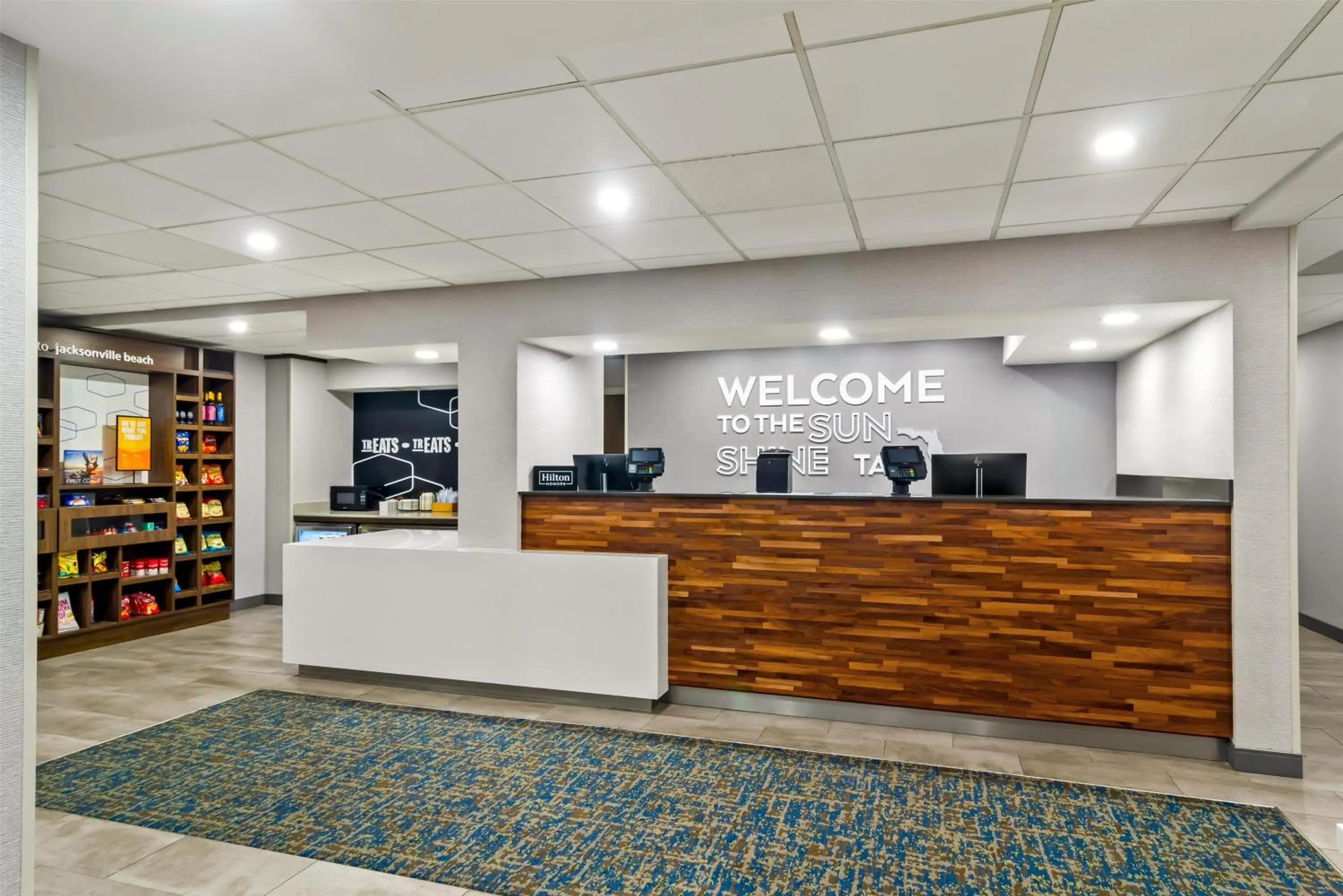 Lobby or reception in Hampton Inn Jacksonville Ponte Vedra