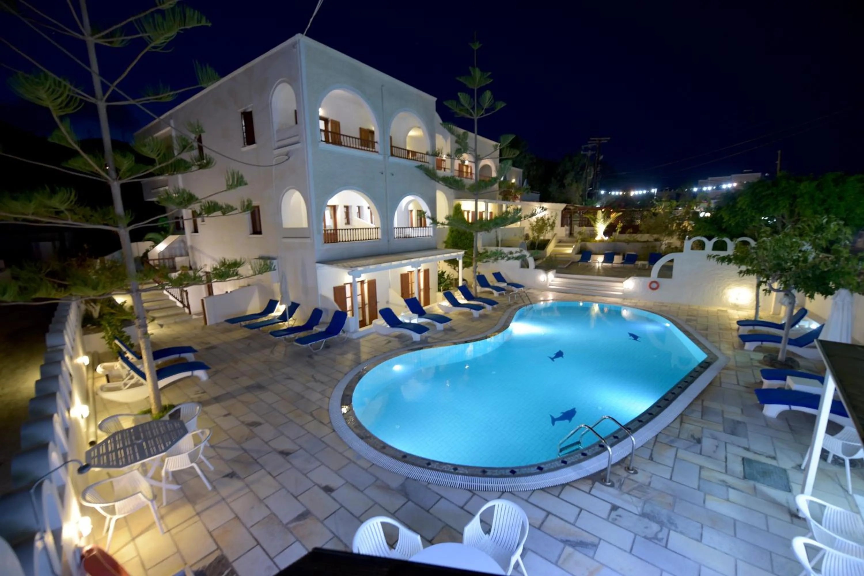 Pool view in Sunflower ApartHotel