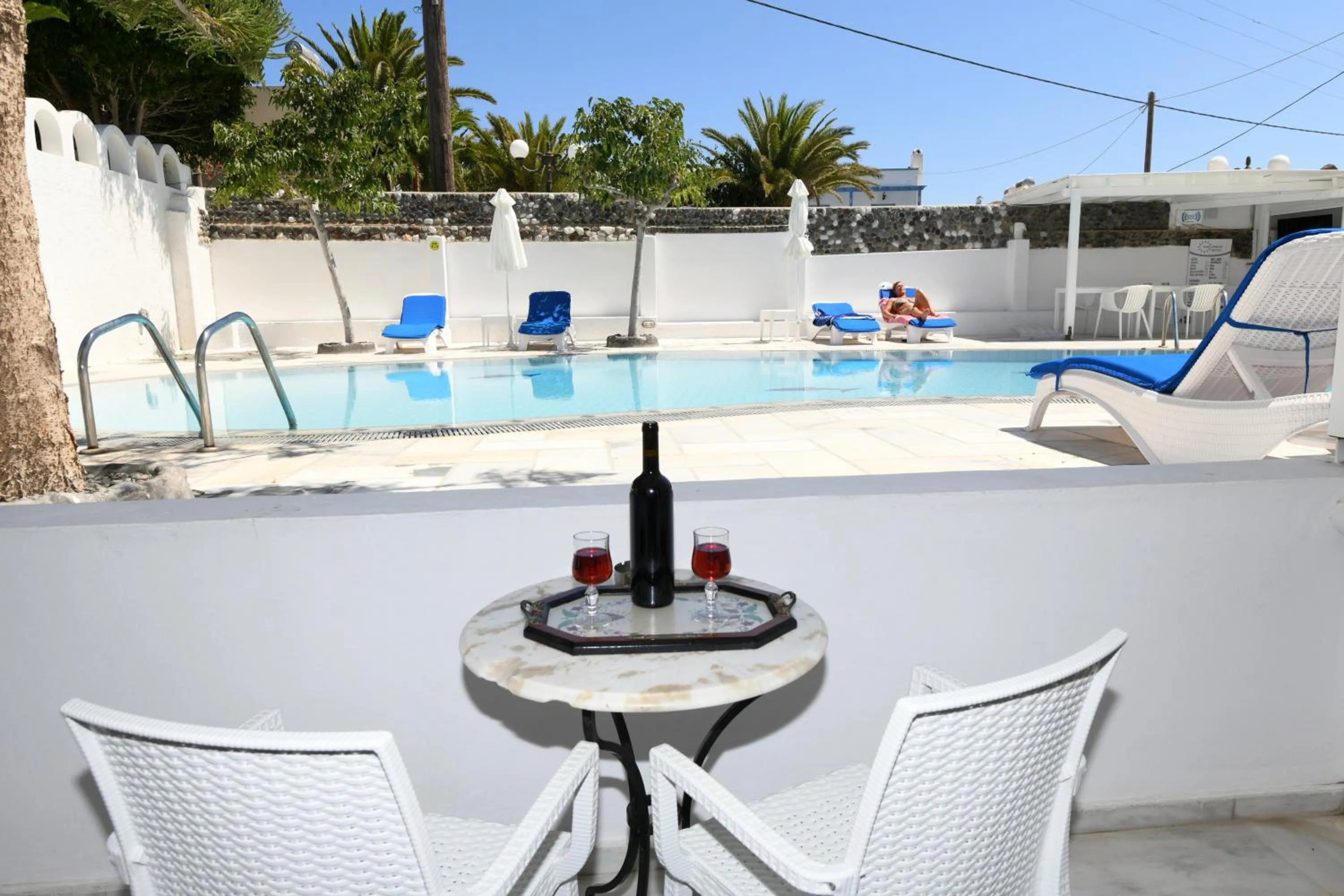 Patio in Sunflower ApartHotel