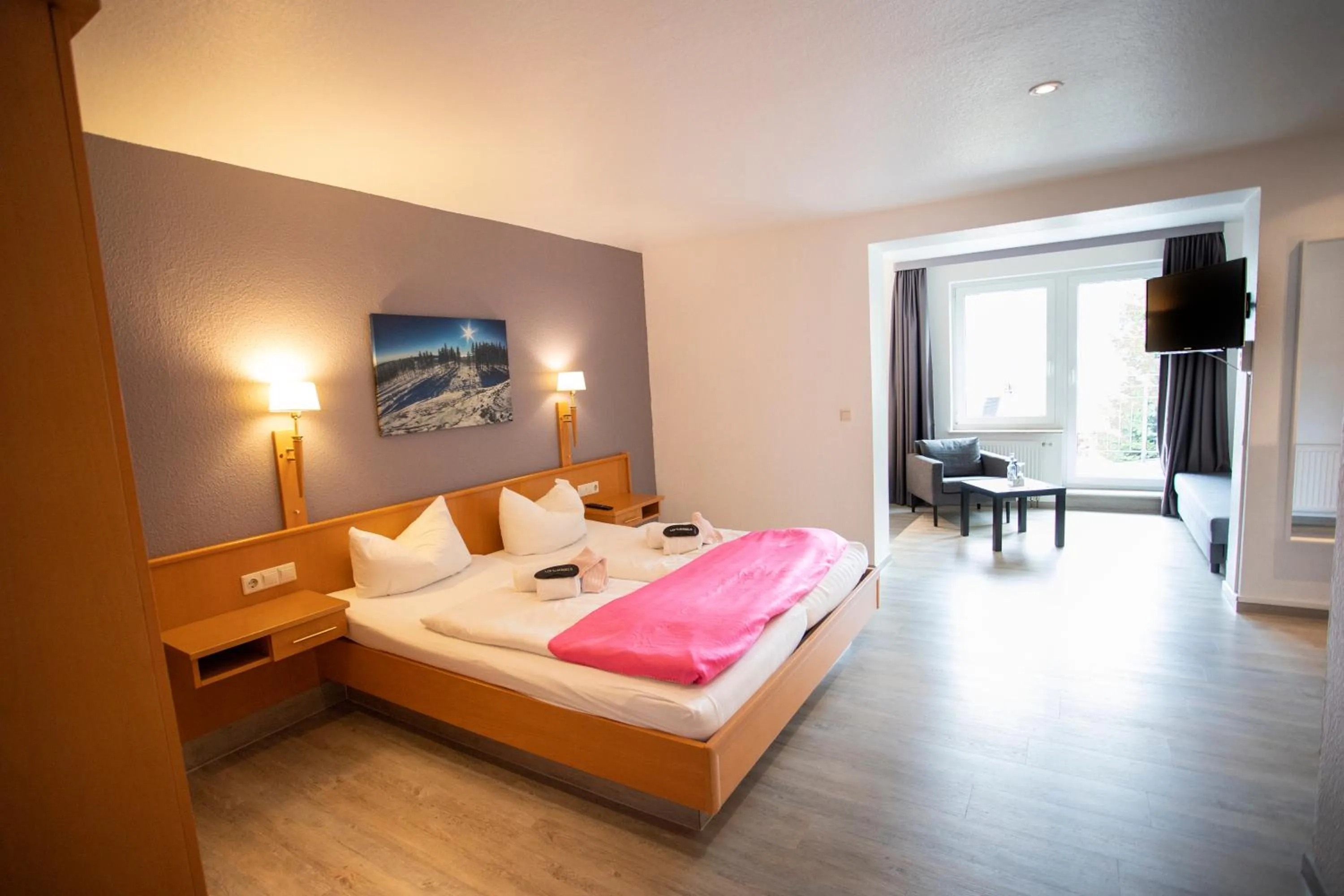 Photo of the whole room, Bed in Das Loft Hotel Willingen