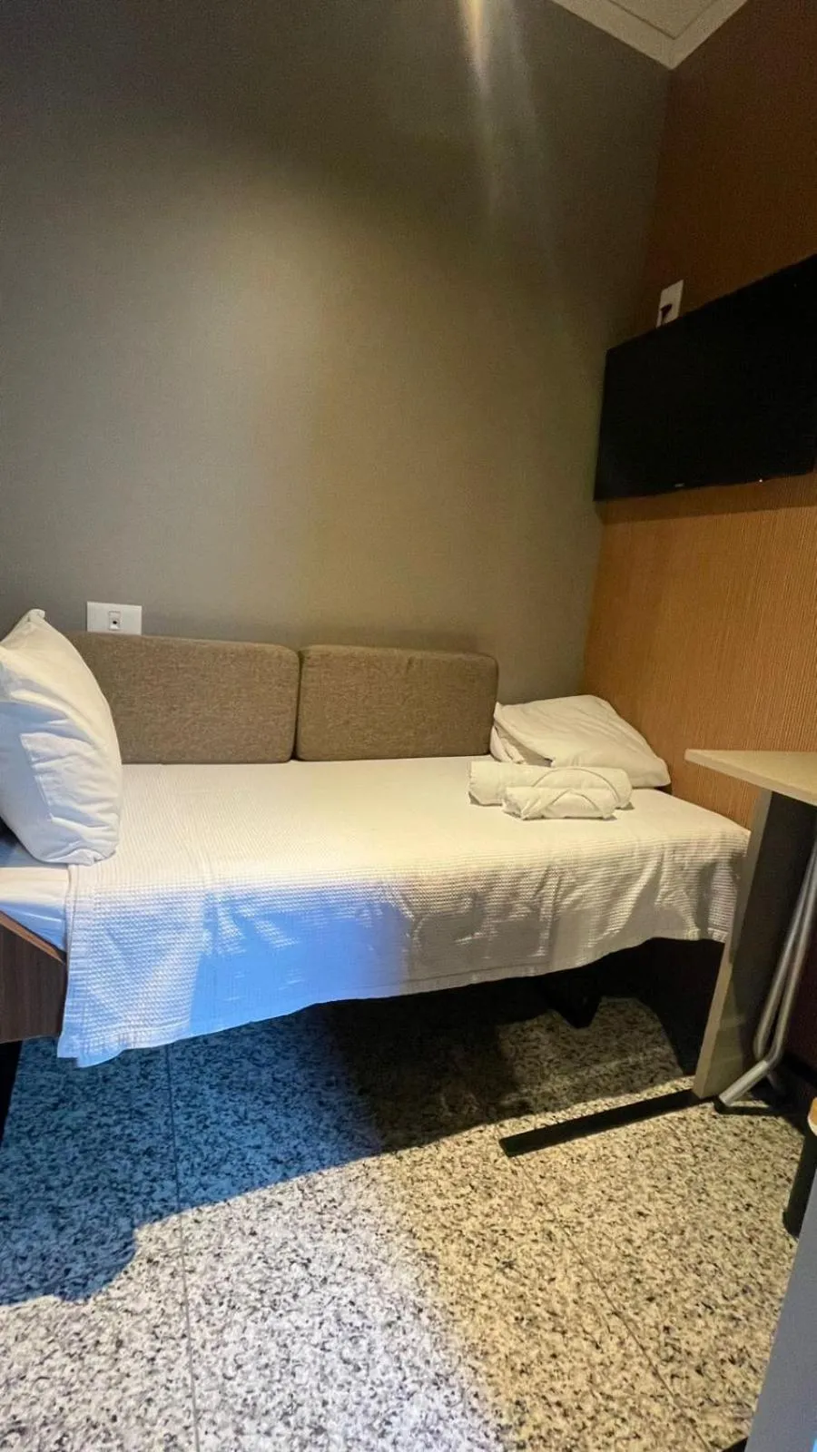 Bed in Hotel Aero Sleep Campinas