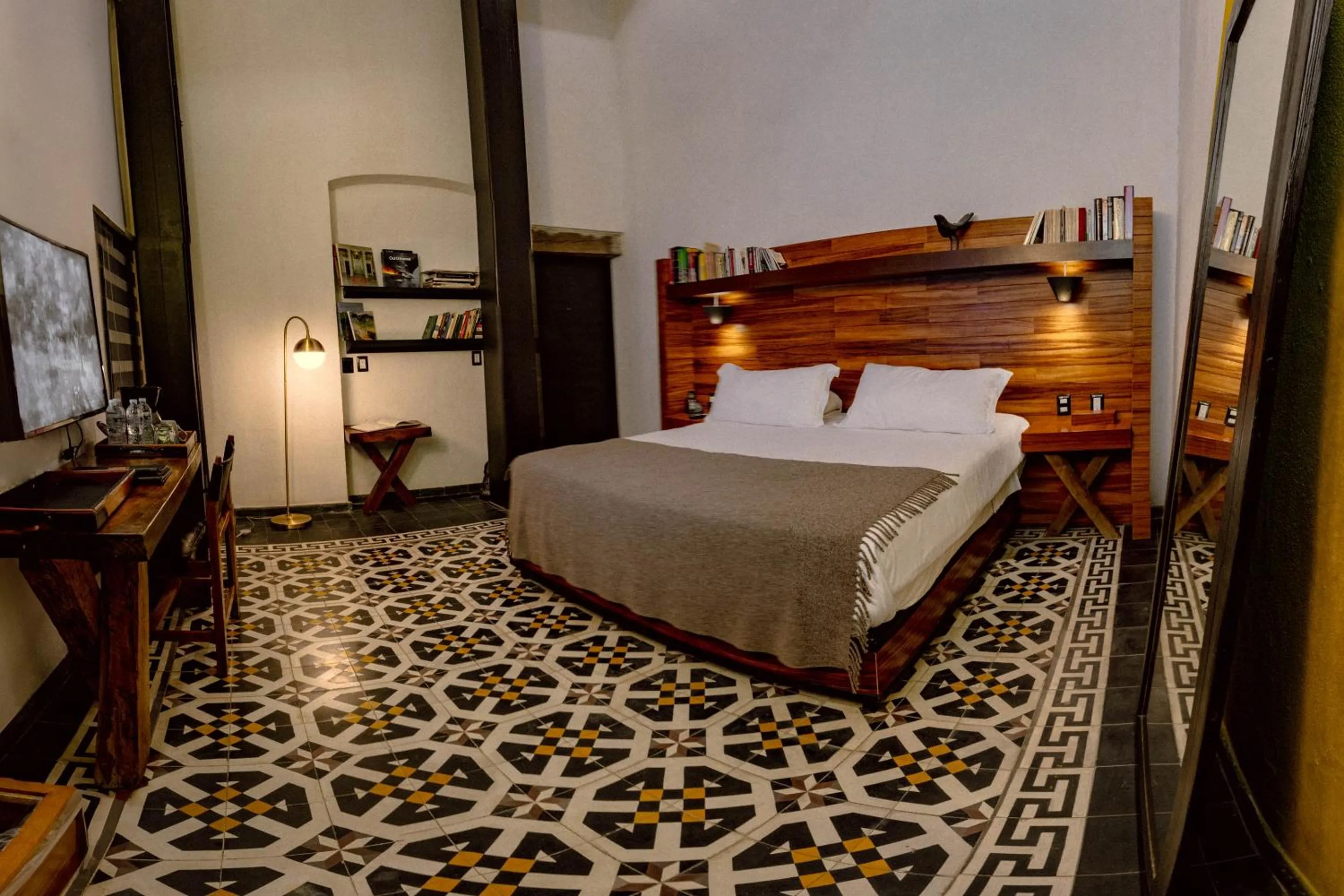 Bed in Elena de Cobre, Leon, a Member of Design Hotels