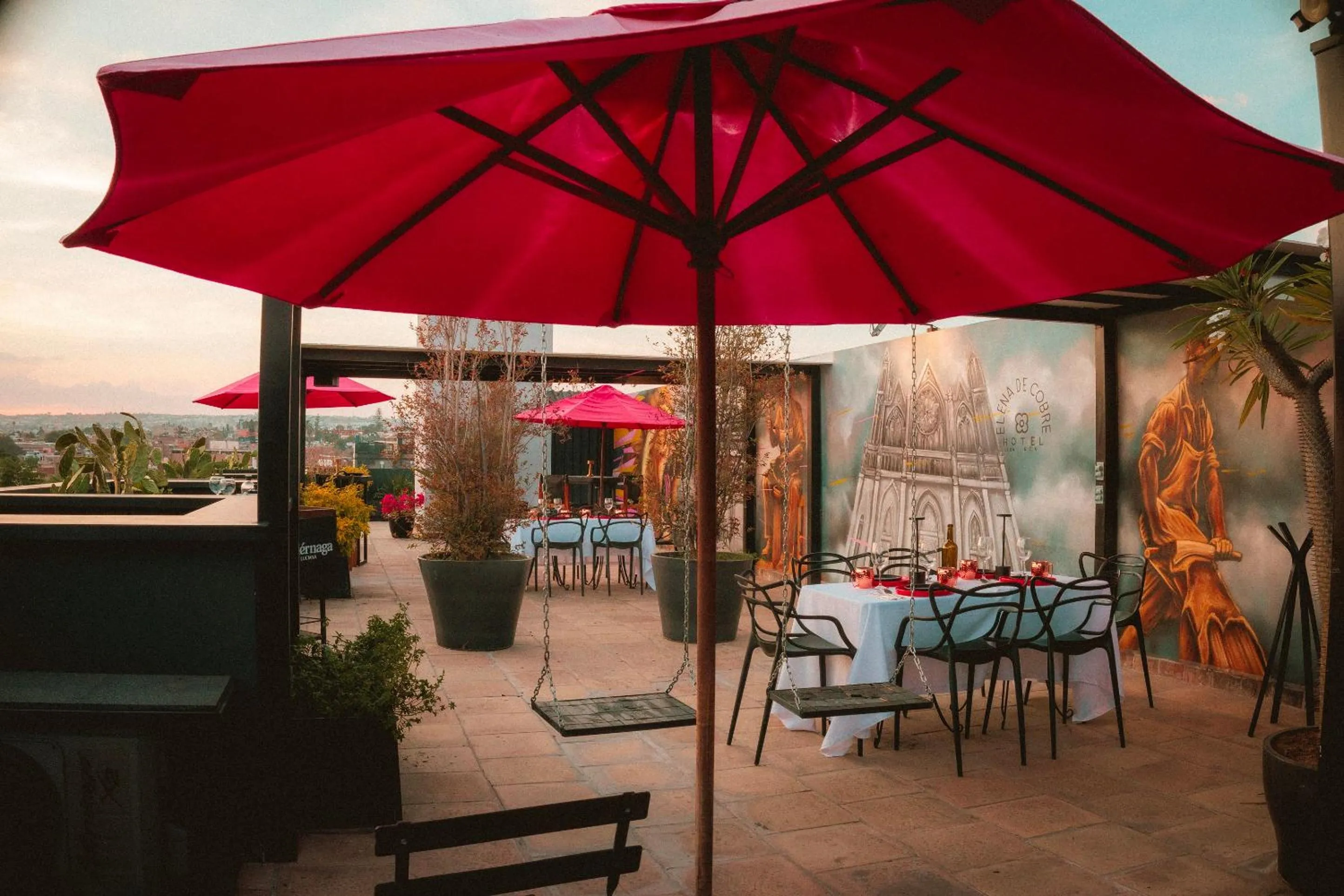 Balcony/Terrace in Elena de Cobre, Leon, a Member of Design Hotels