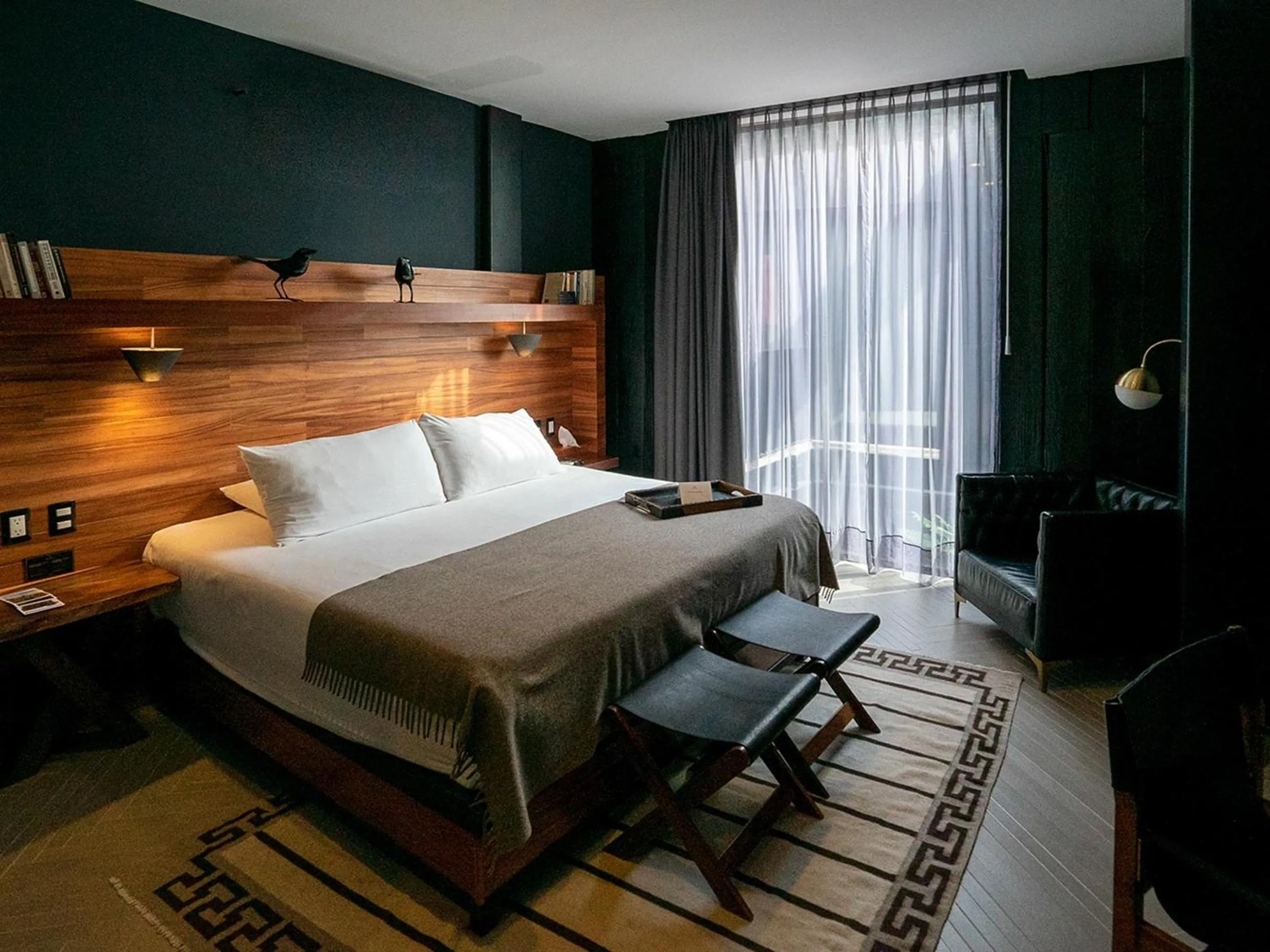Bed in Elena de Cobre, Leon, a Member of Design Hotels