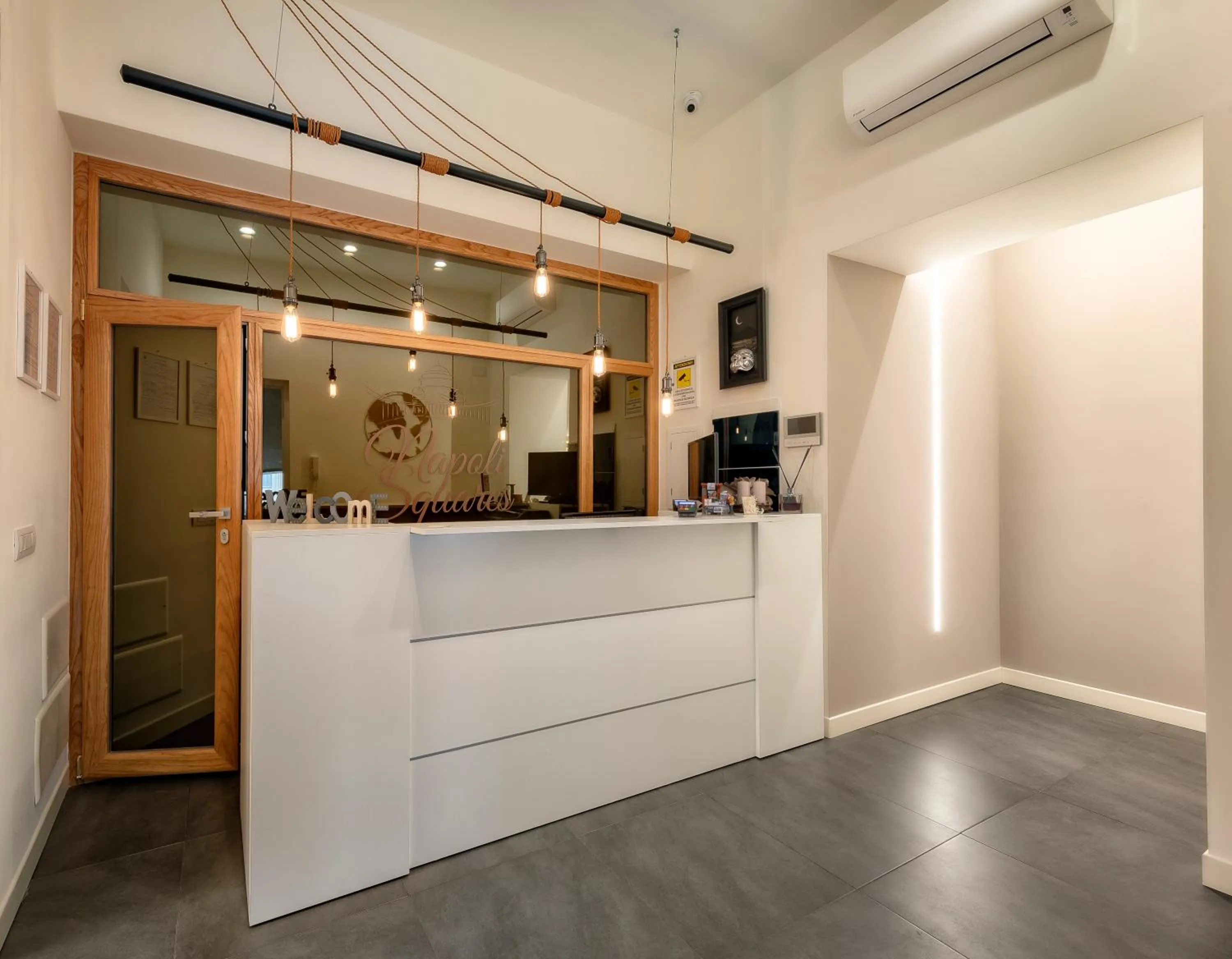 Lobby or reception in Napoli Squares Suites