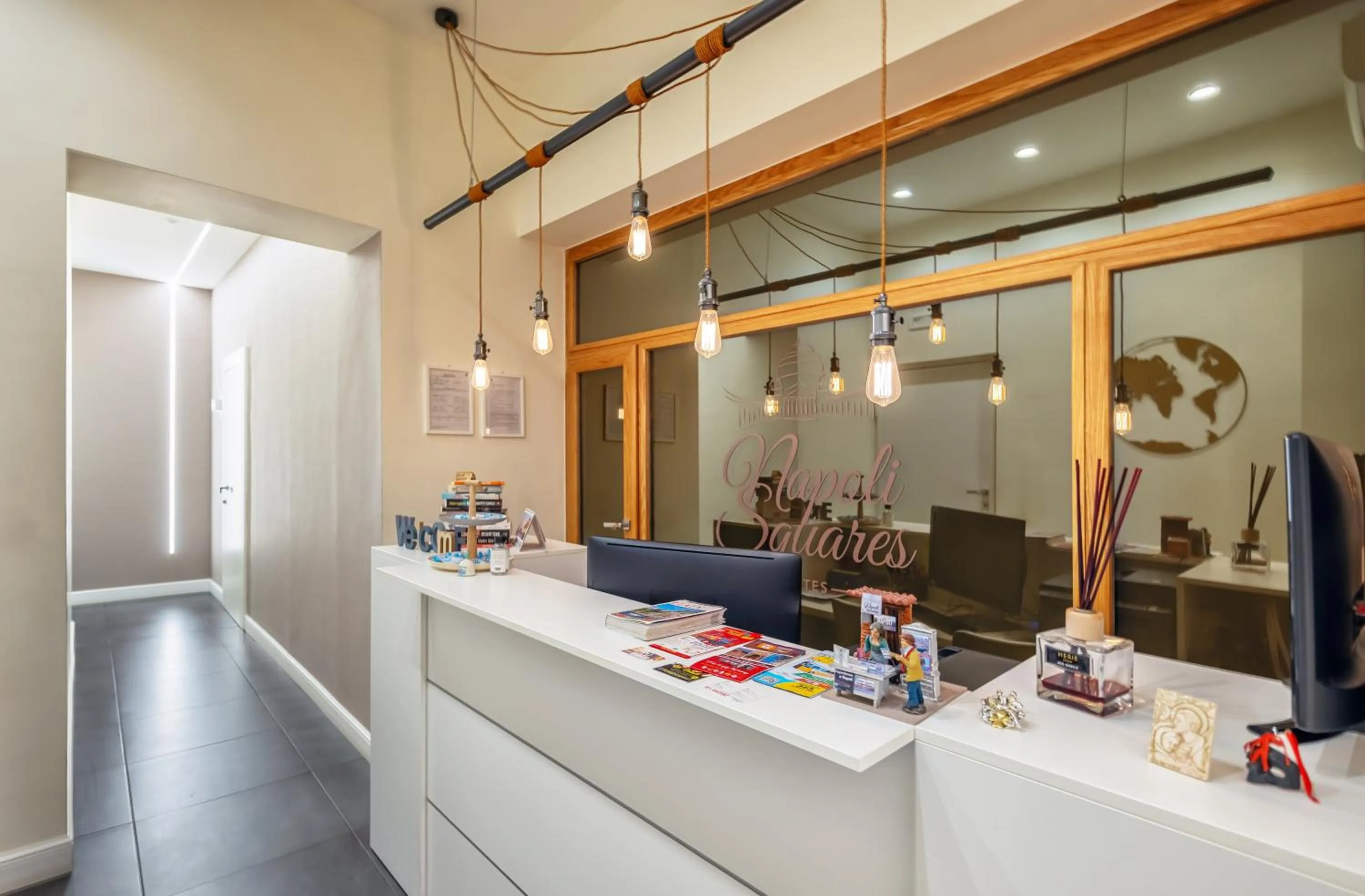 Lobby or reception in Napoli Squares Suites
