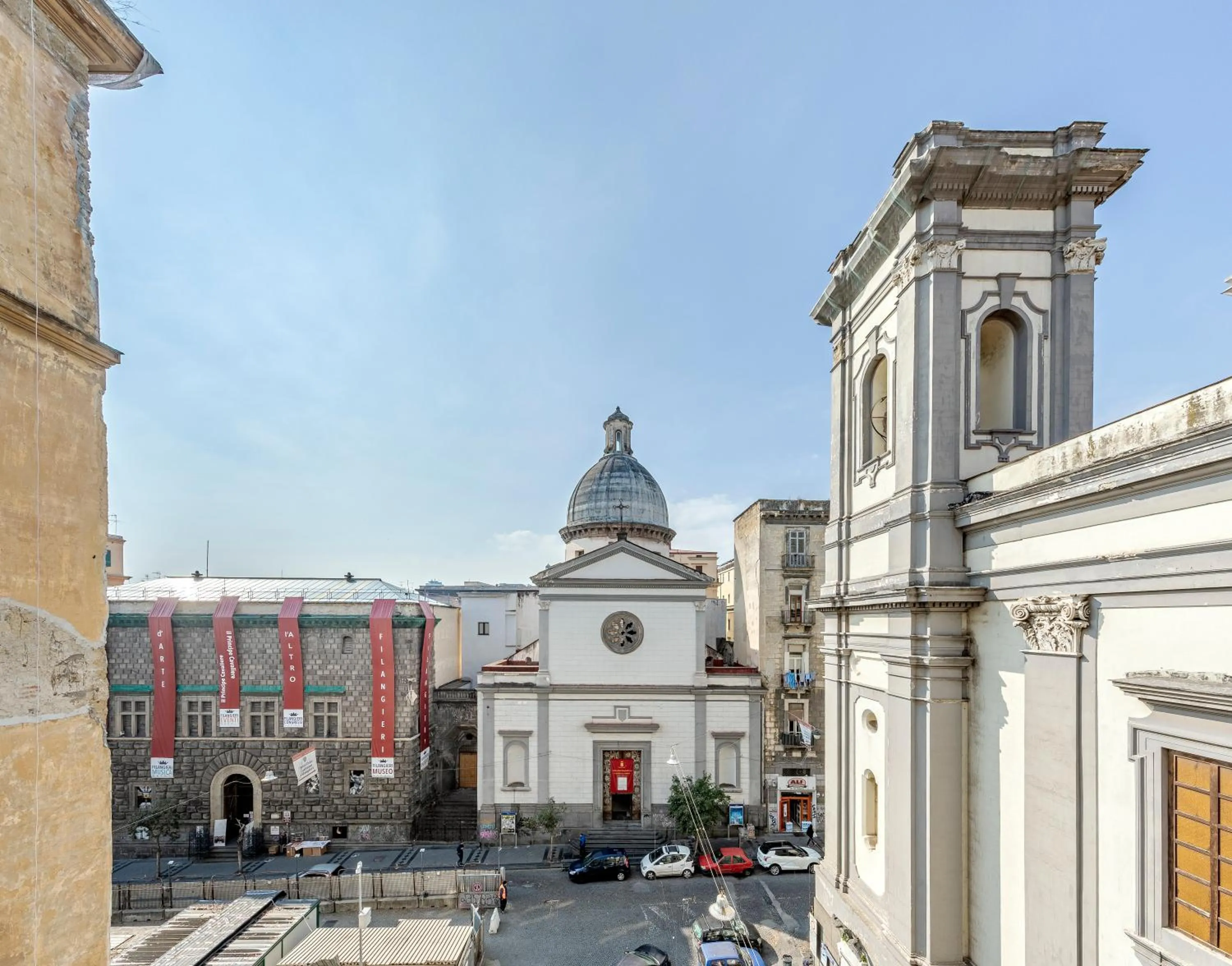 Landmark view in Napoli Squares Suites