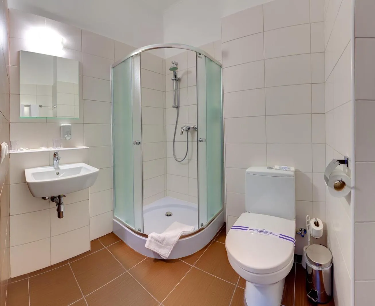 Bathroom in Lviv Ramada Hotel