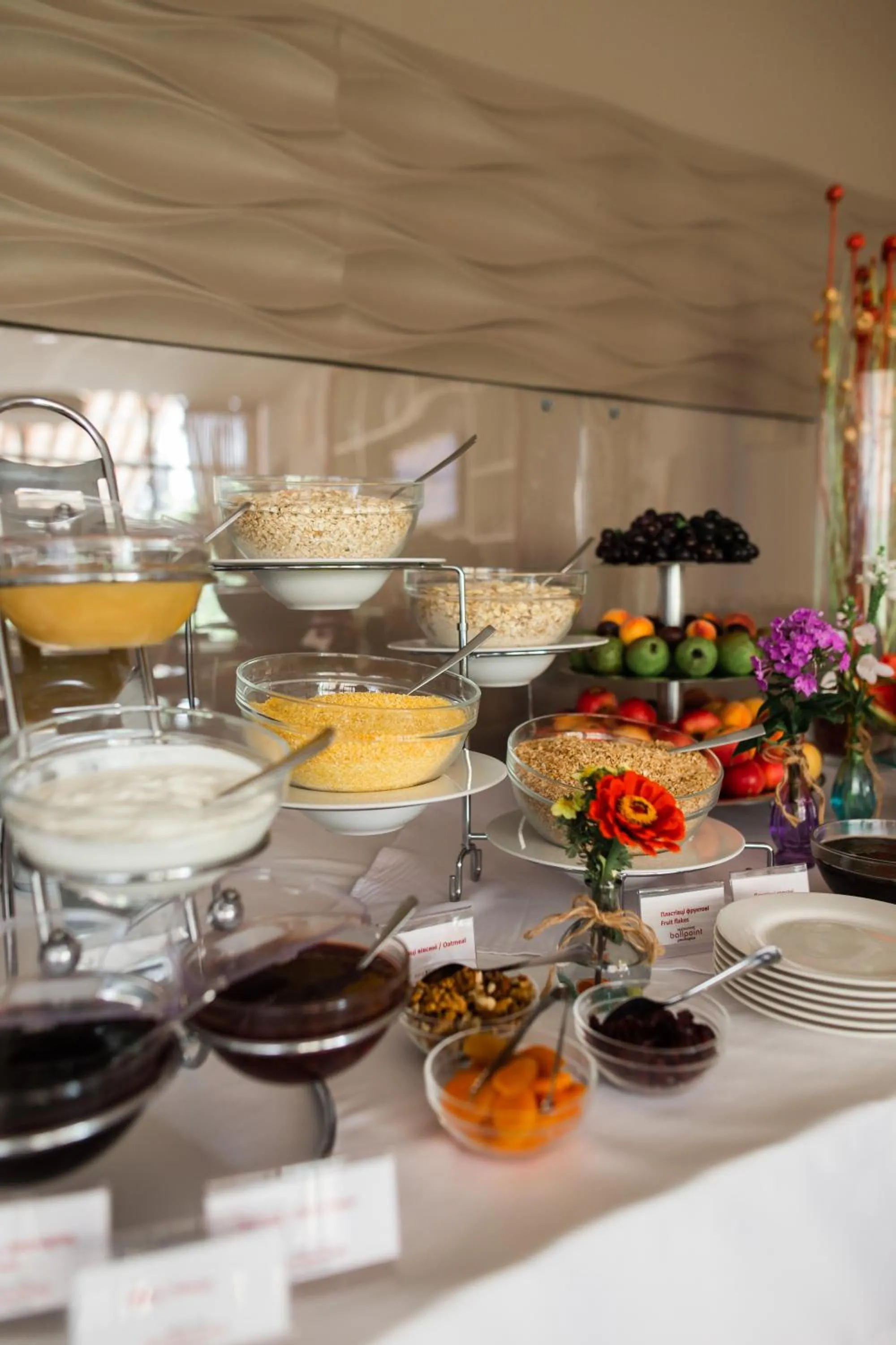 Buffet breakfast in Lviv Ramada Hotel