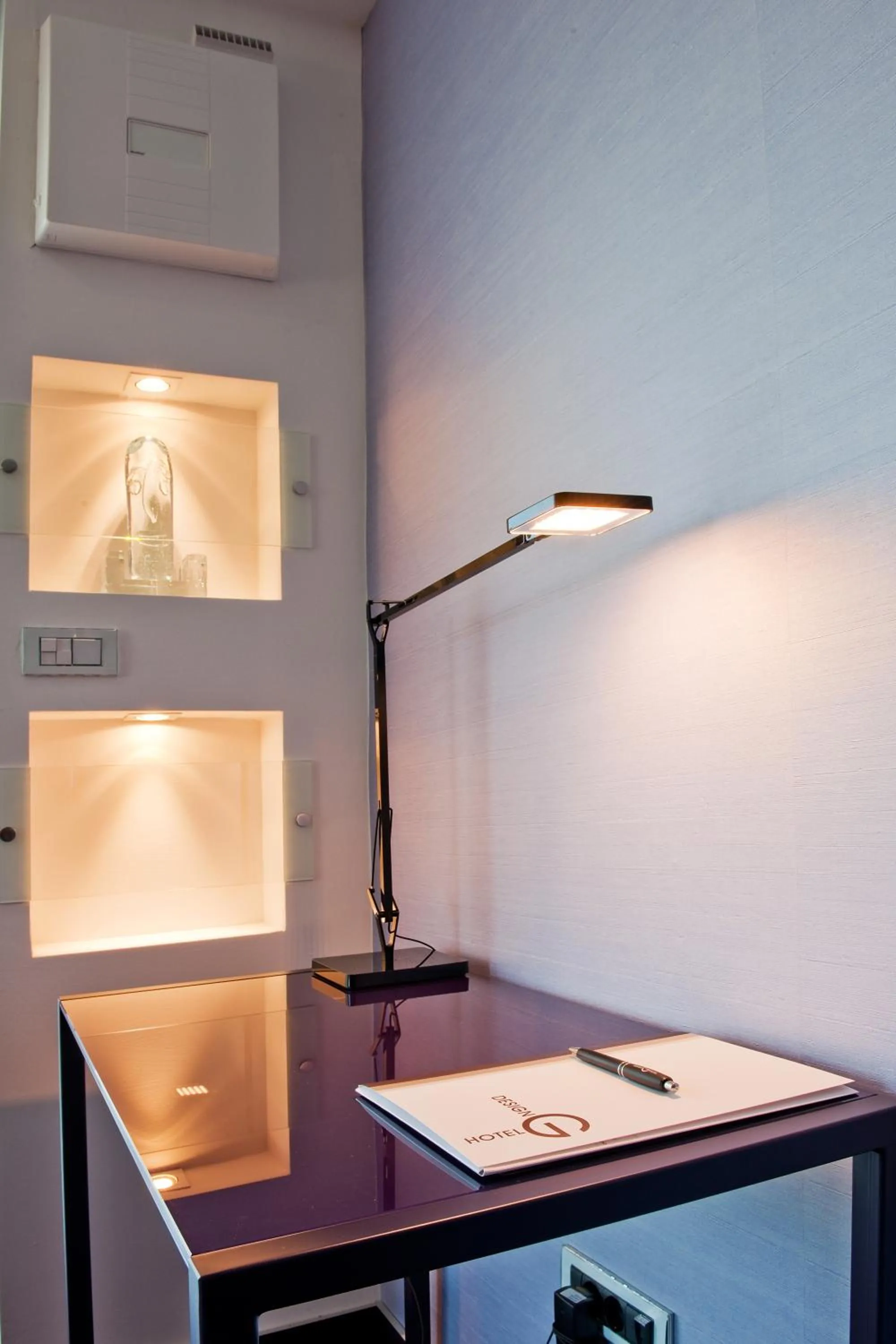 Seating area in G Design Hotel