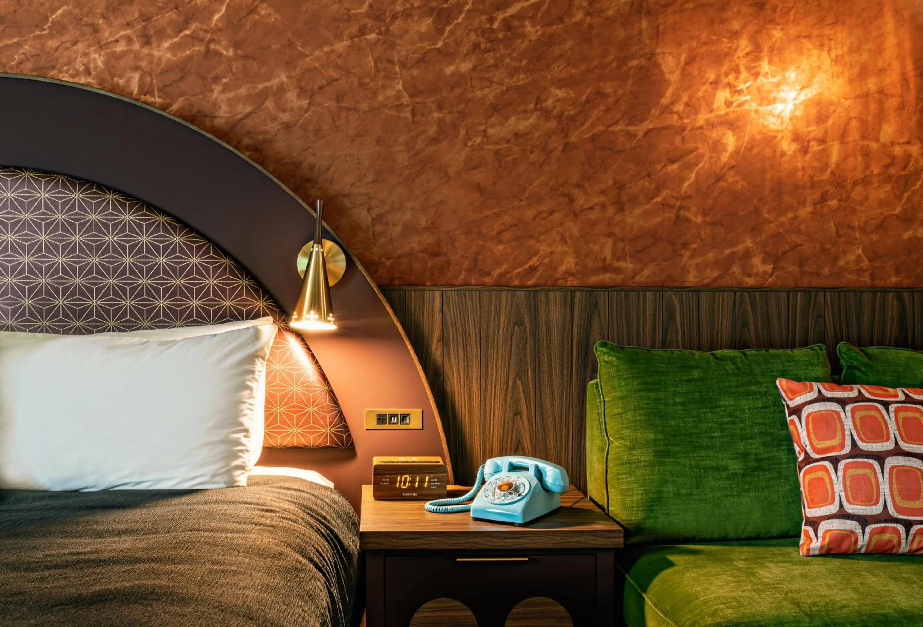 Bed in Hotel Zed Victoria