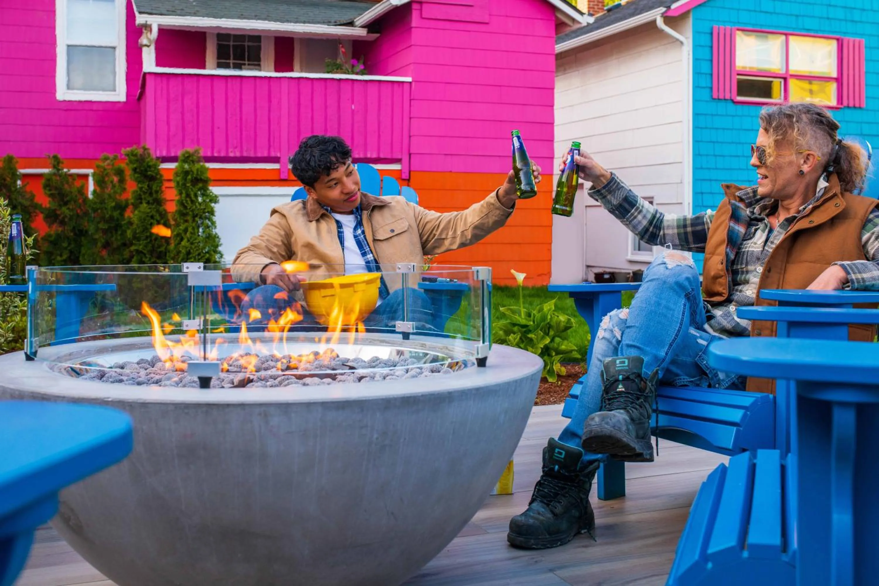 Garden in Hotel Zed Victoria