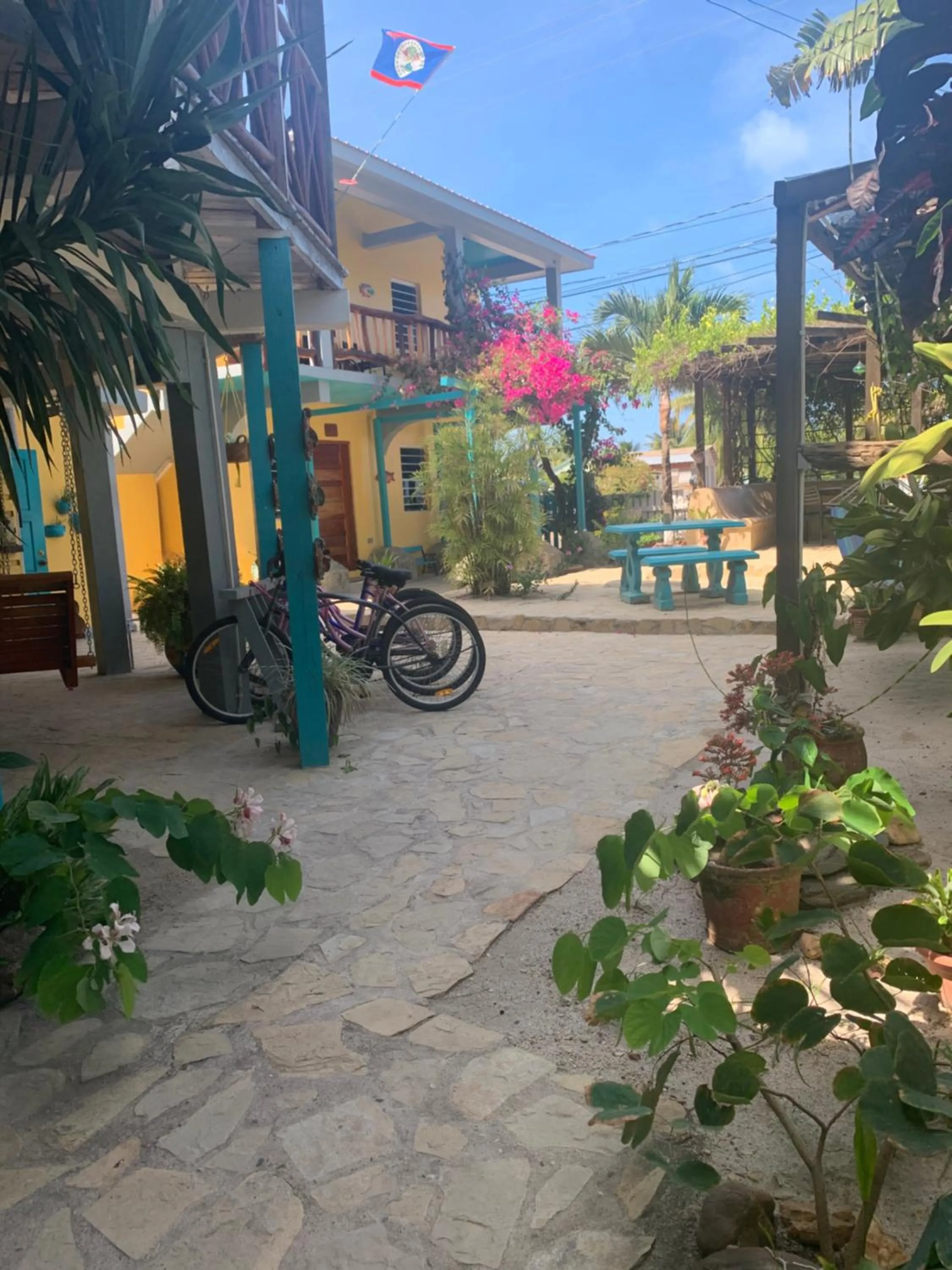 Patio in All Seasons Belize