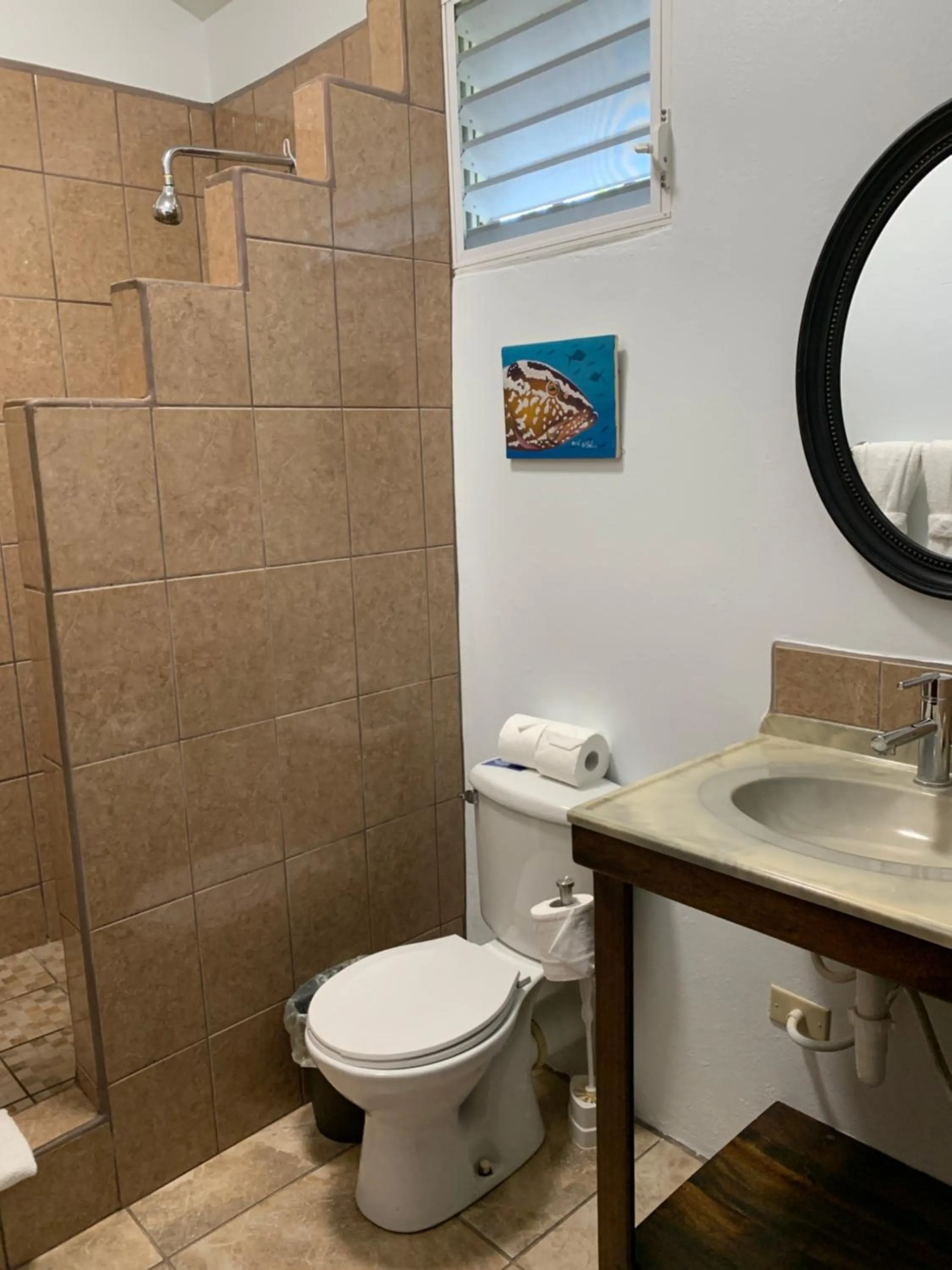 Bathroom in All Seasons Belize