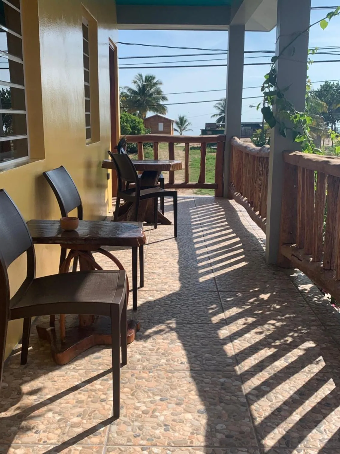 Patio in All Seasons Belize