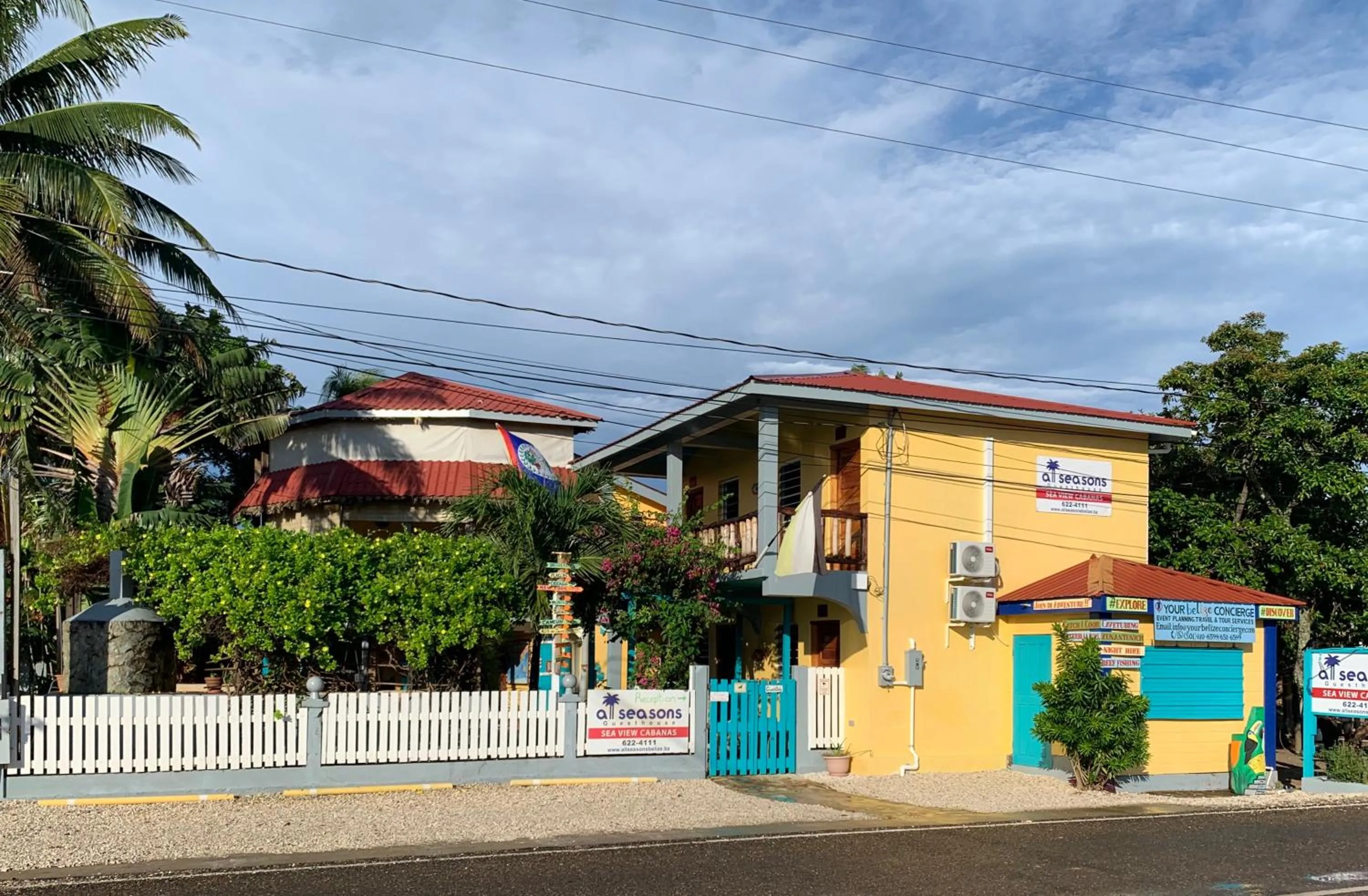 Property building in All Seasons Belize