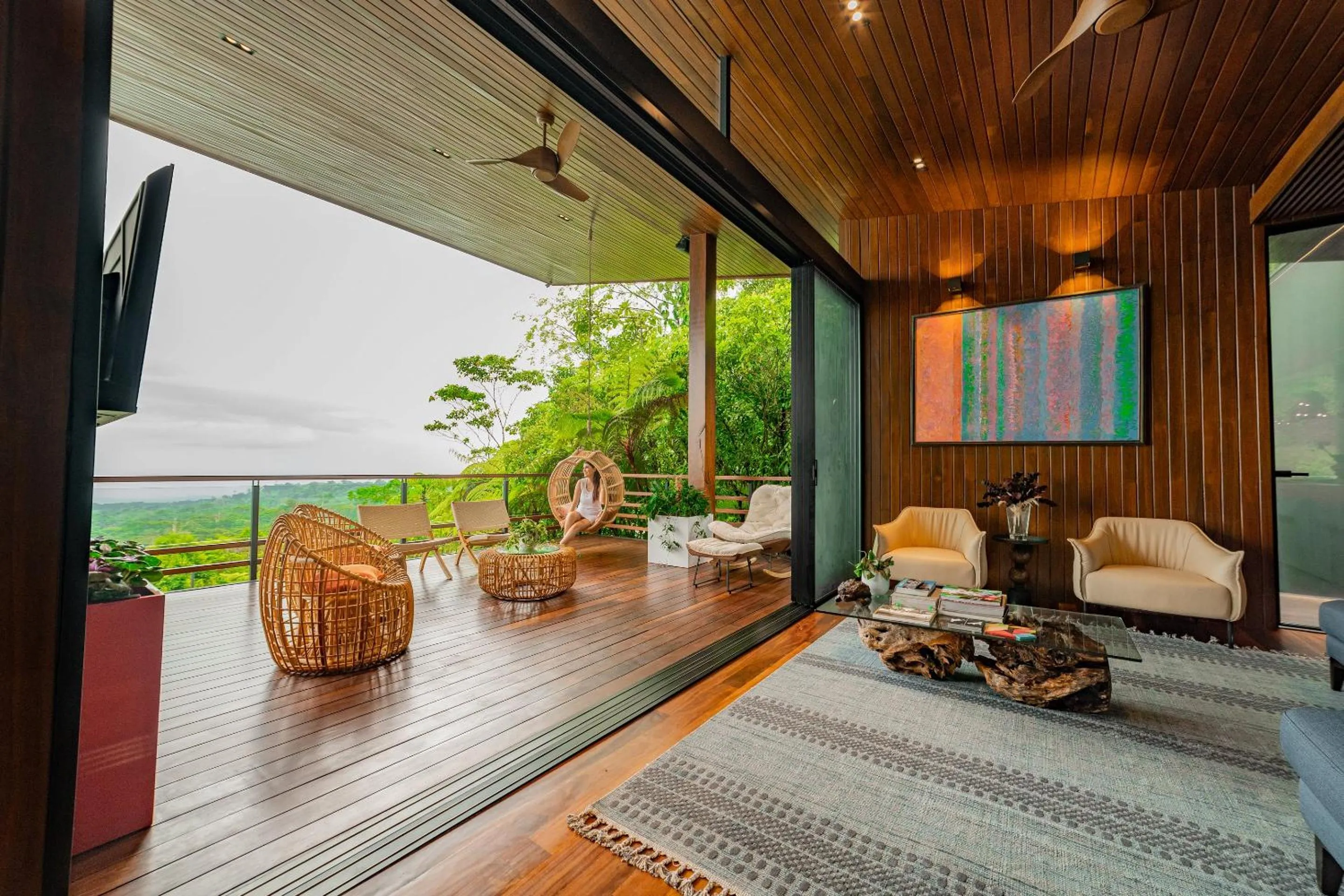 Natural landscape in Ecolirios Boutique Hotel & Villas