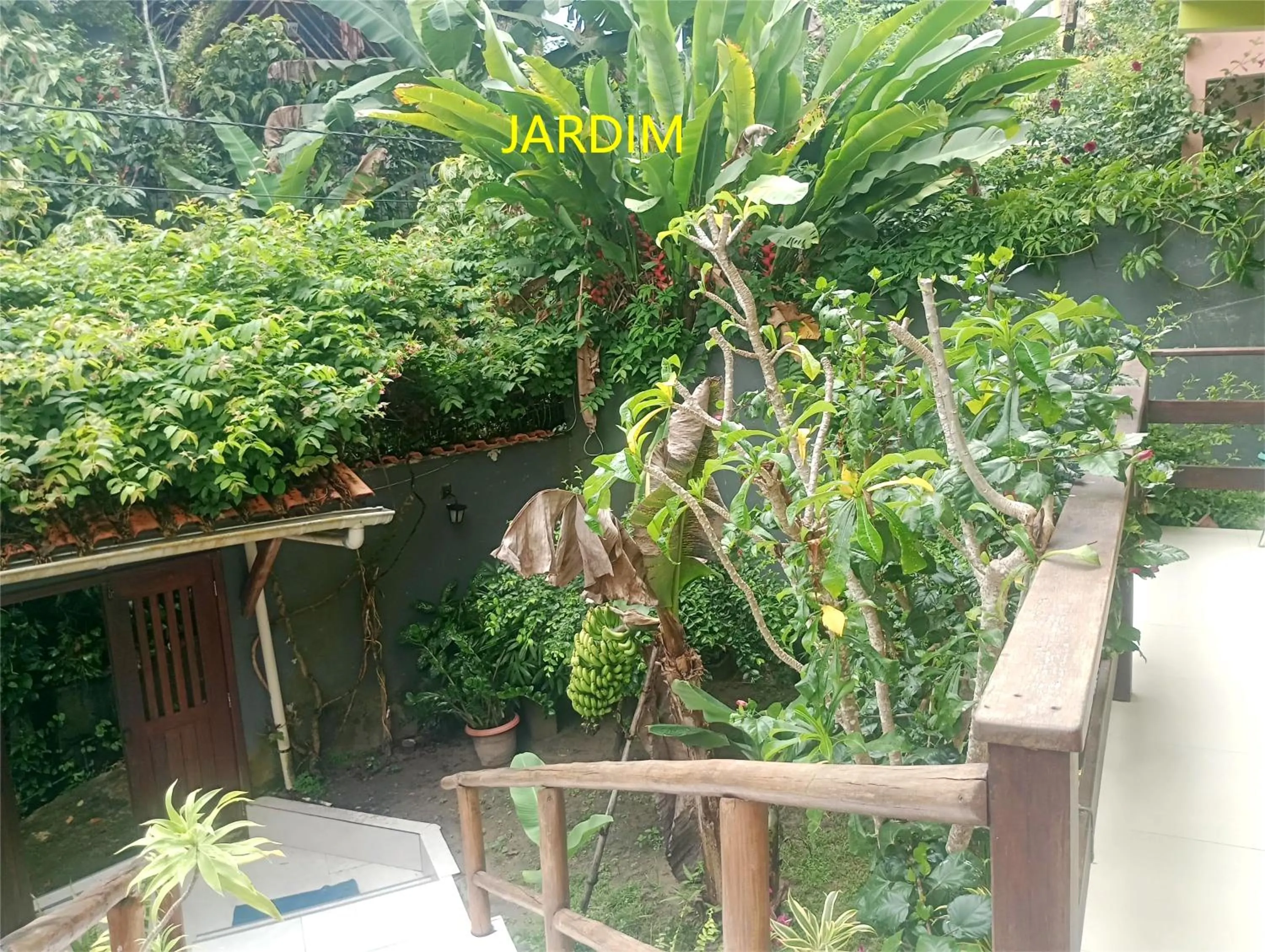 Garden in Pousada Lagoa Flat