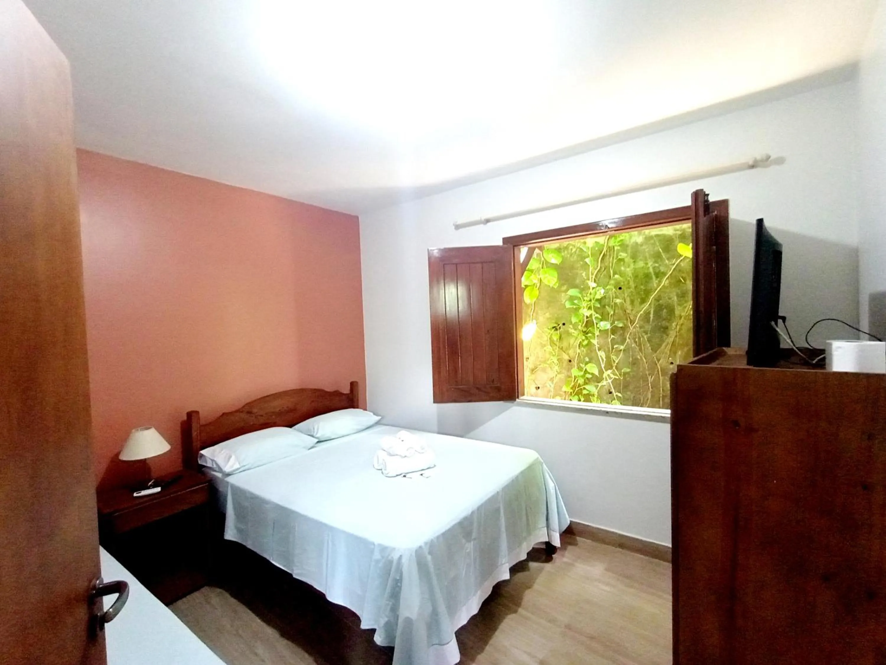 Bed in Pousada Lagoa Flat