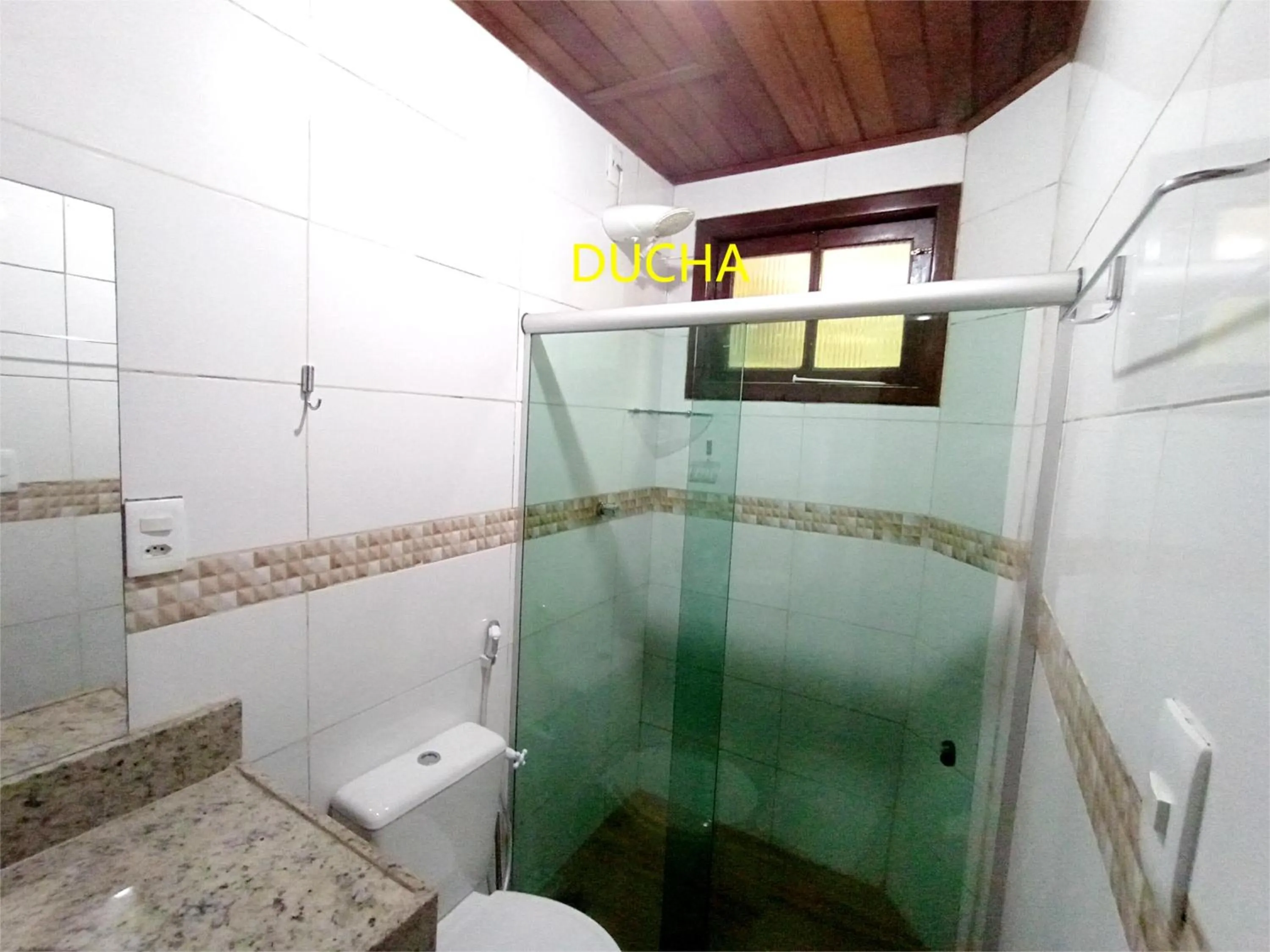 Shower in Pousada Lagoa Flat