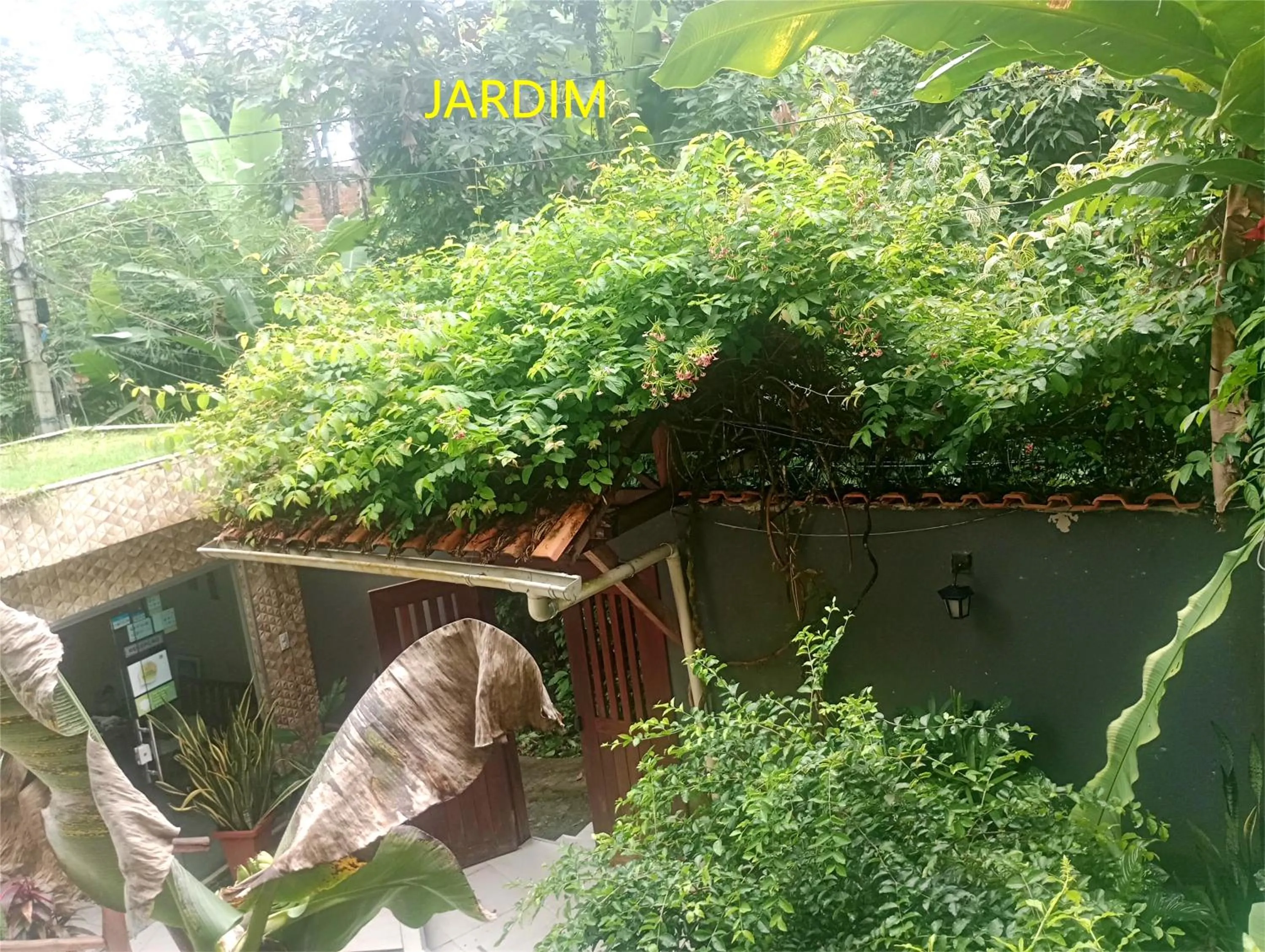 Garden in Pousada Lagoa Flat