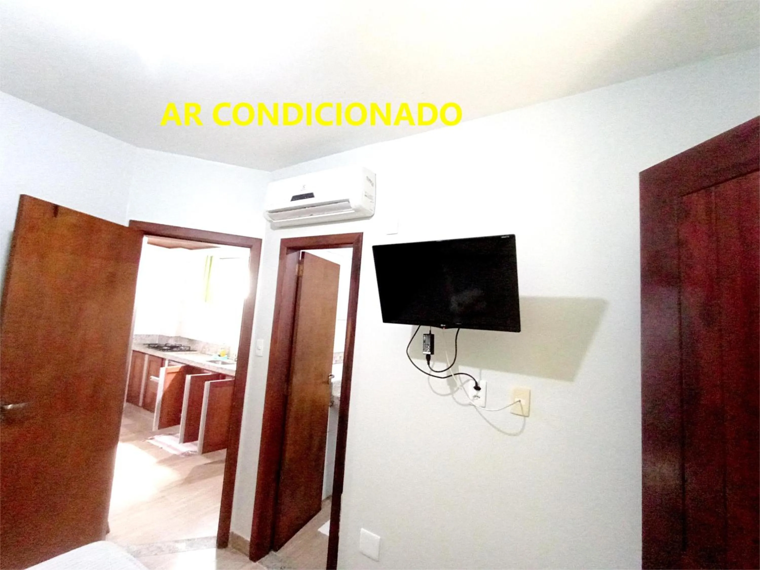 TV and multimedia in Pousada Lagoa Flat