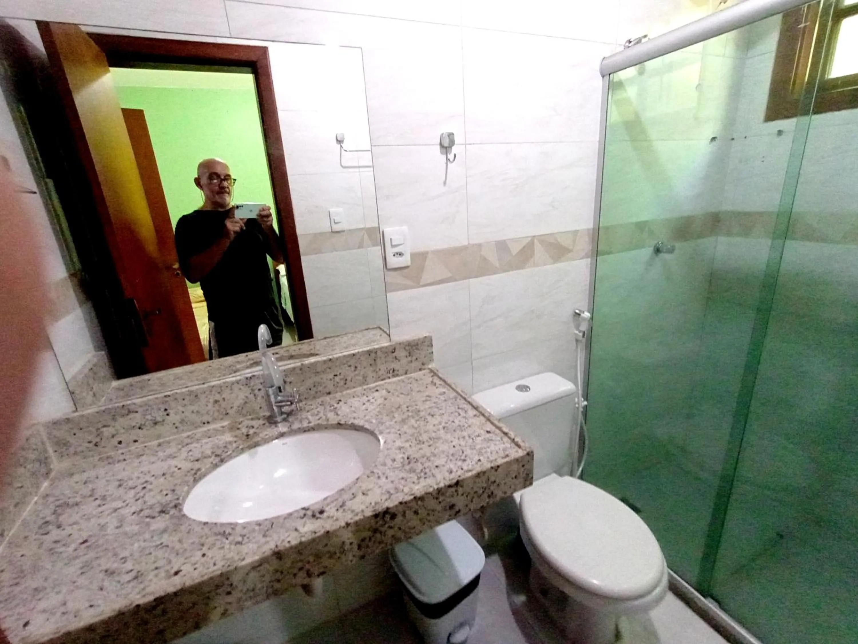 Shower in Pousada Lagoa Flat