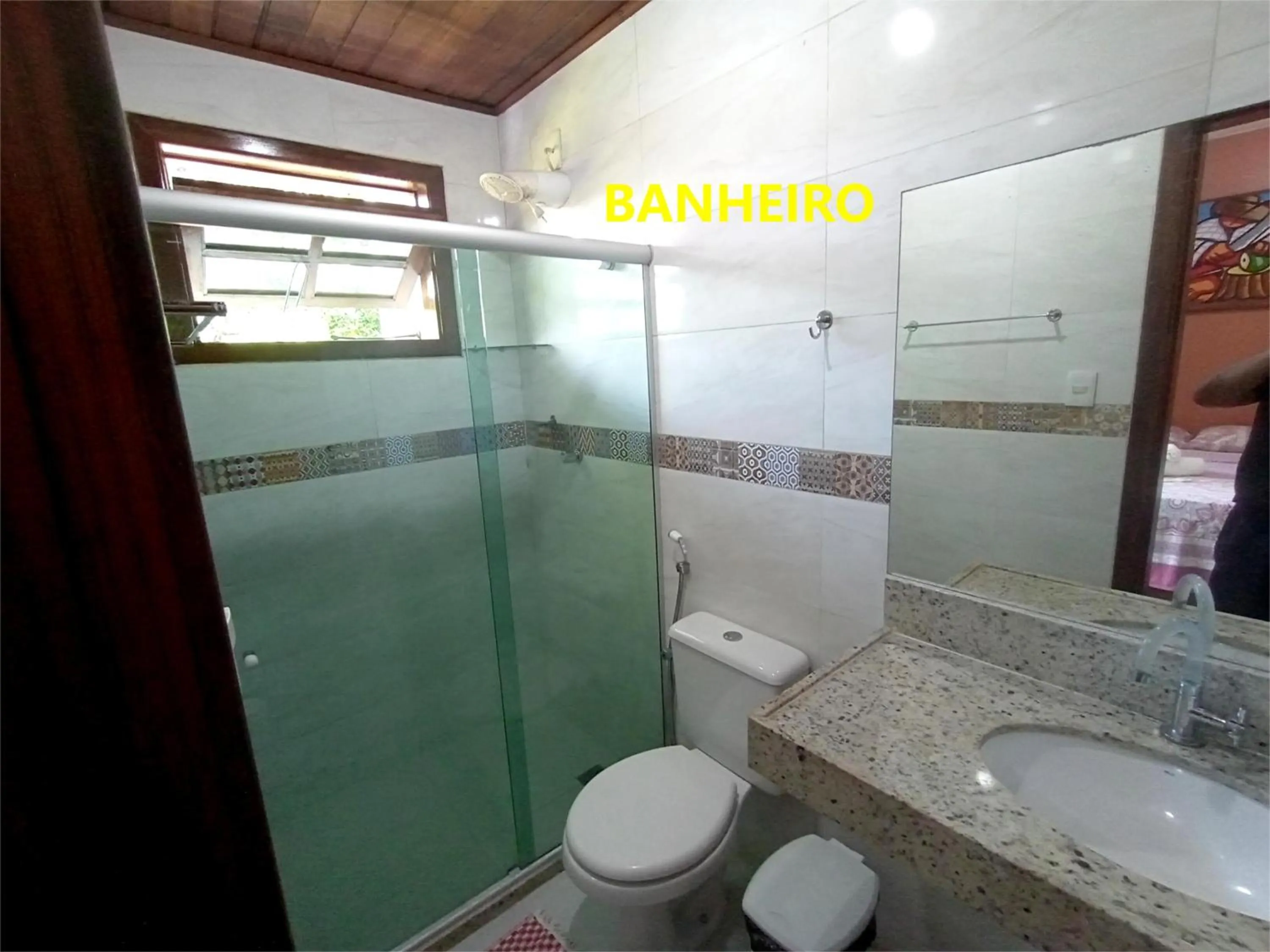 Shower in Pousada Lagoa Flat